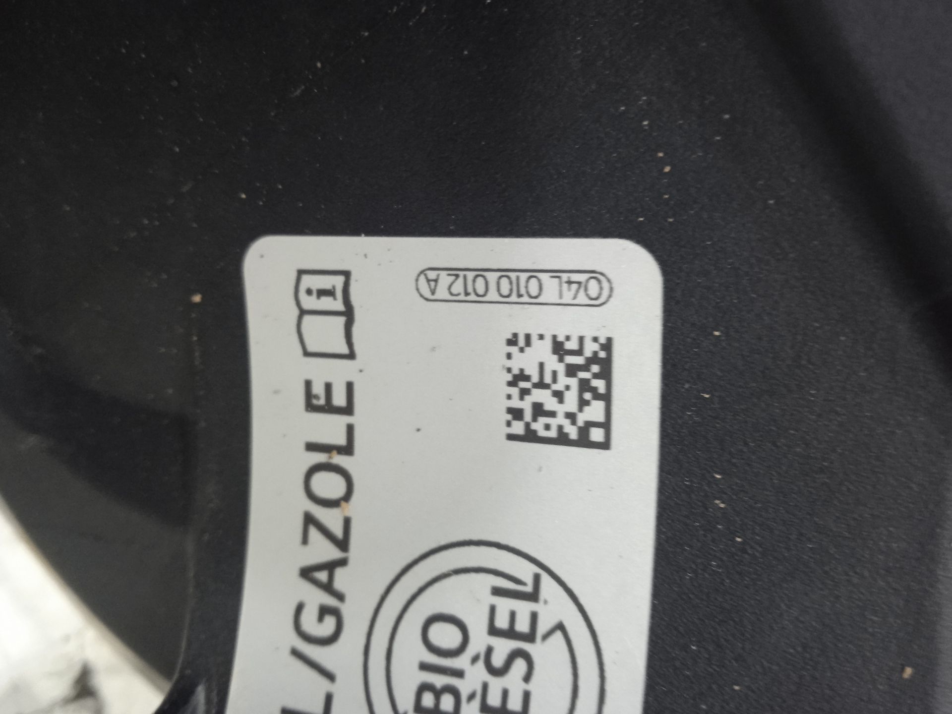 Tapa exterior combustible   no identificado