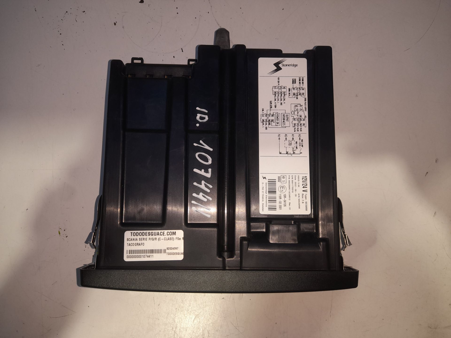 No identificado scania baureihe c-klasse pgr (2004) fsa r500 (4x2) largura mediana
