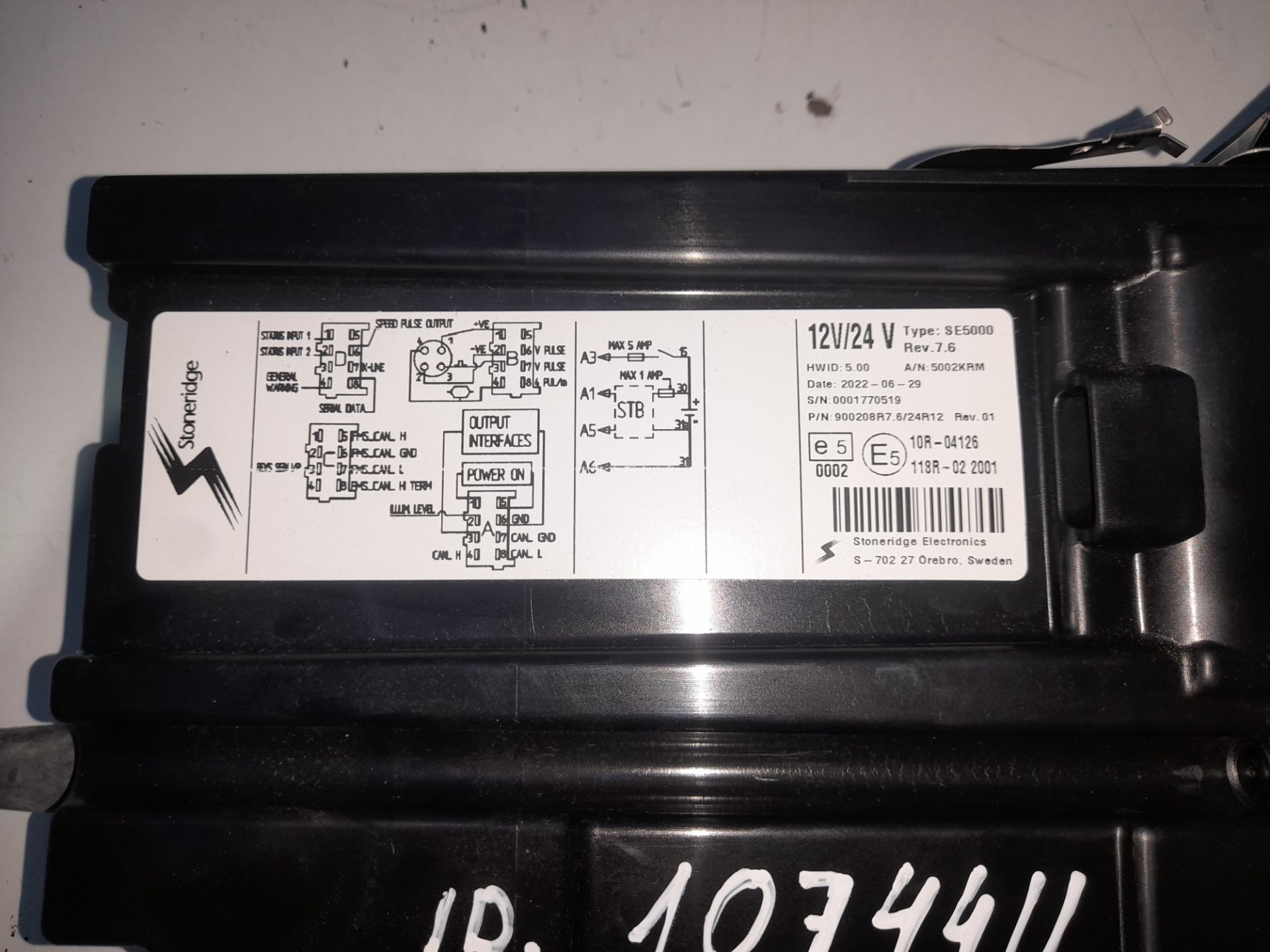 No identificado scania baureihe c-klasse pgr (2004) fsa r500 (4x2) largura mediana