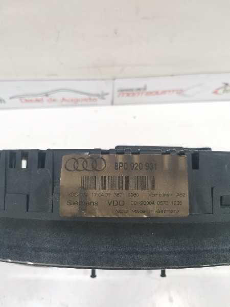 Cuadro instrumentos audi a3 (8p1) 2.0 tdi ambiente (dpf)
