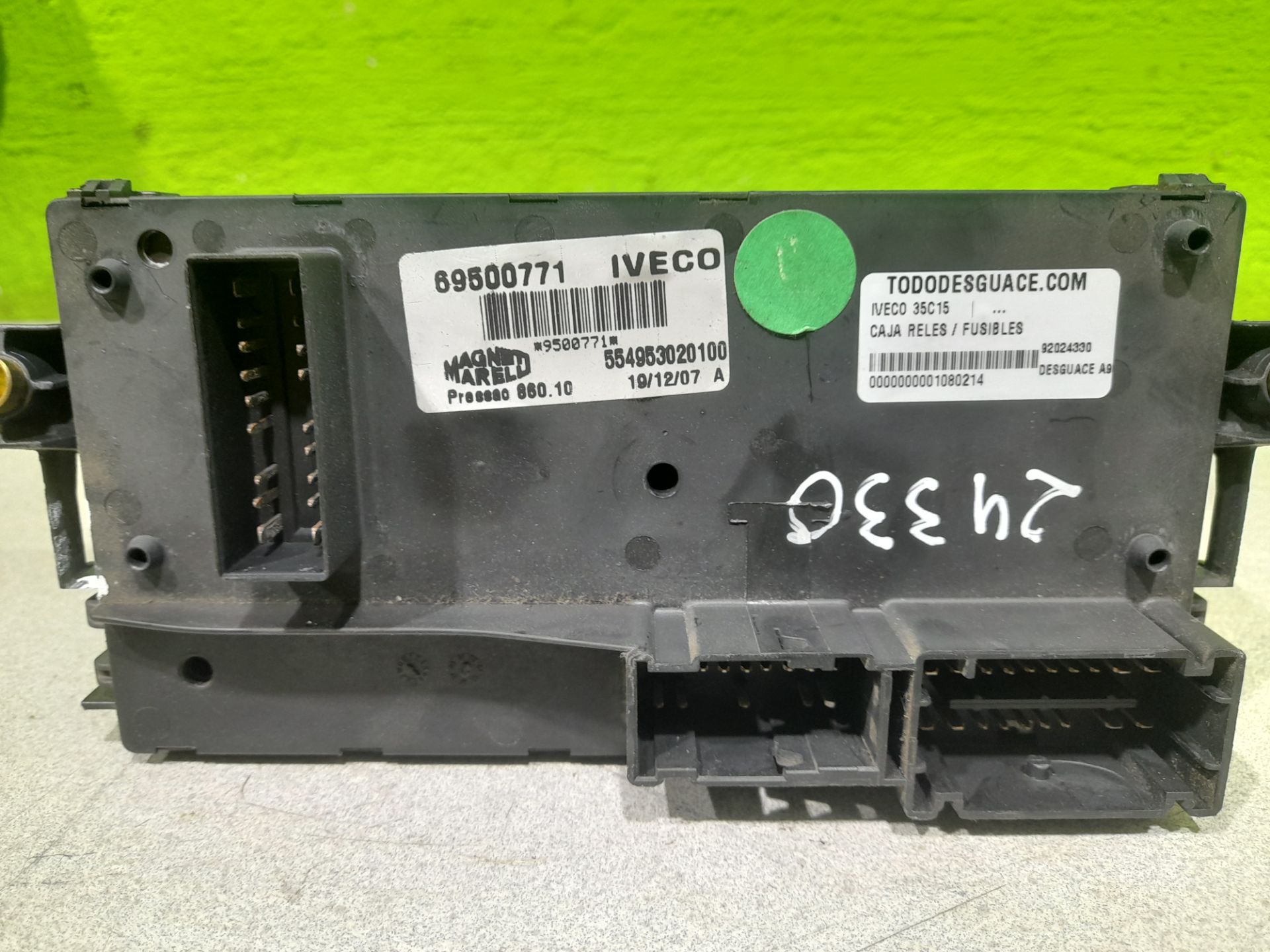 Caja reles / fusibles iveco  no identificado