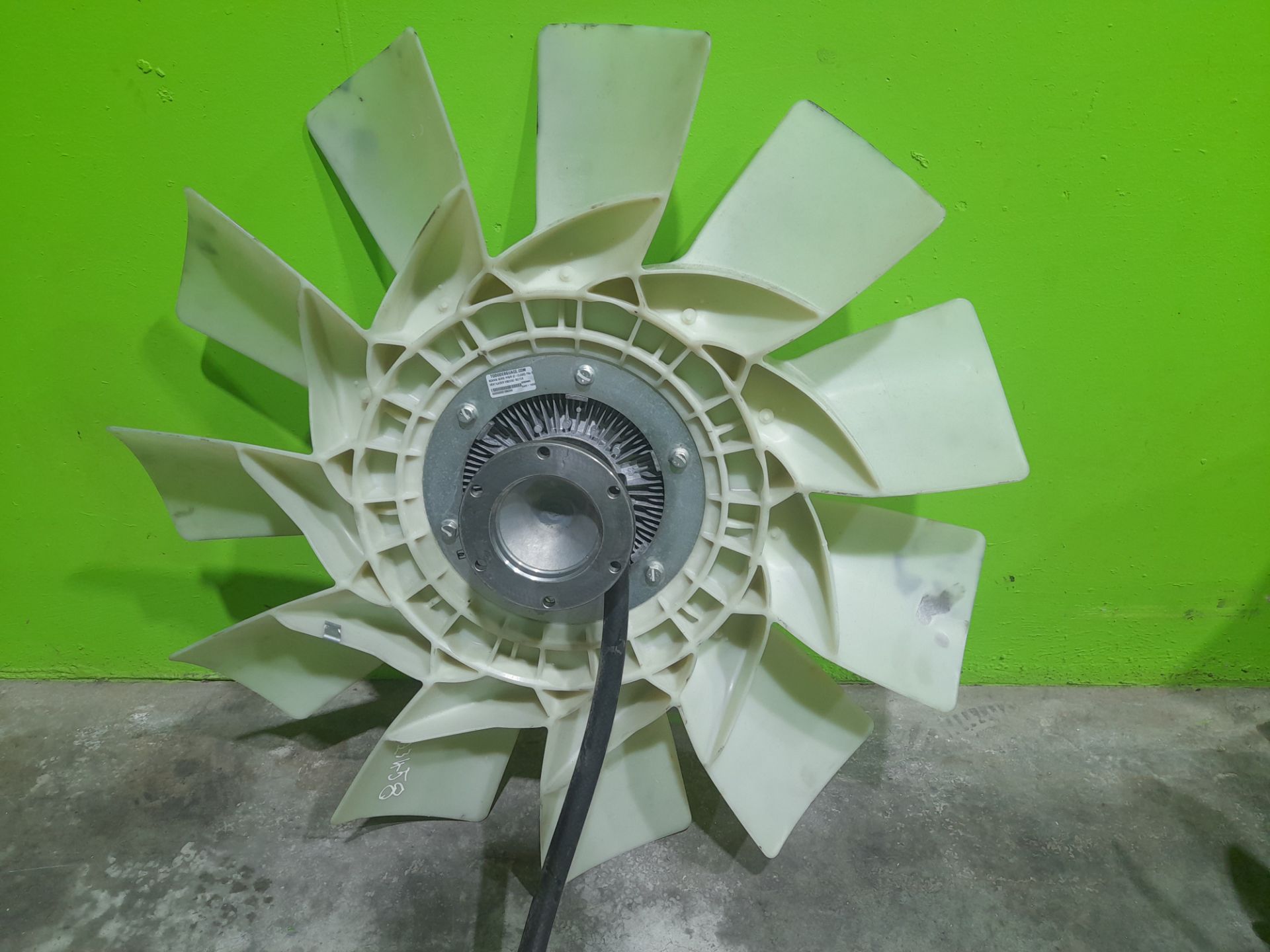 Ventilador viscoso motor scania baureihe c-klasse pgr (2004) fsa g480 (4x2) largura mediana