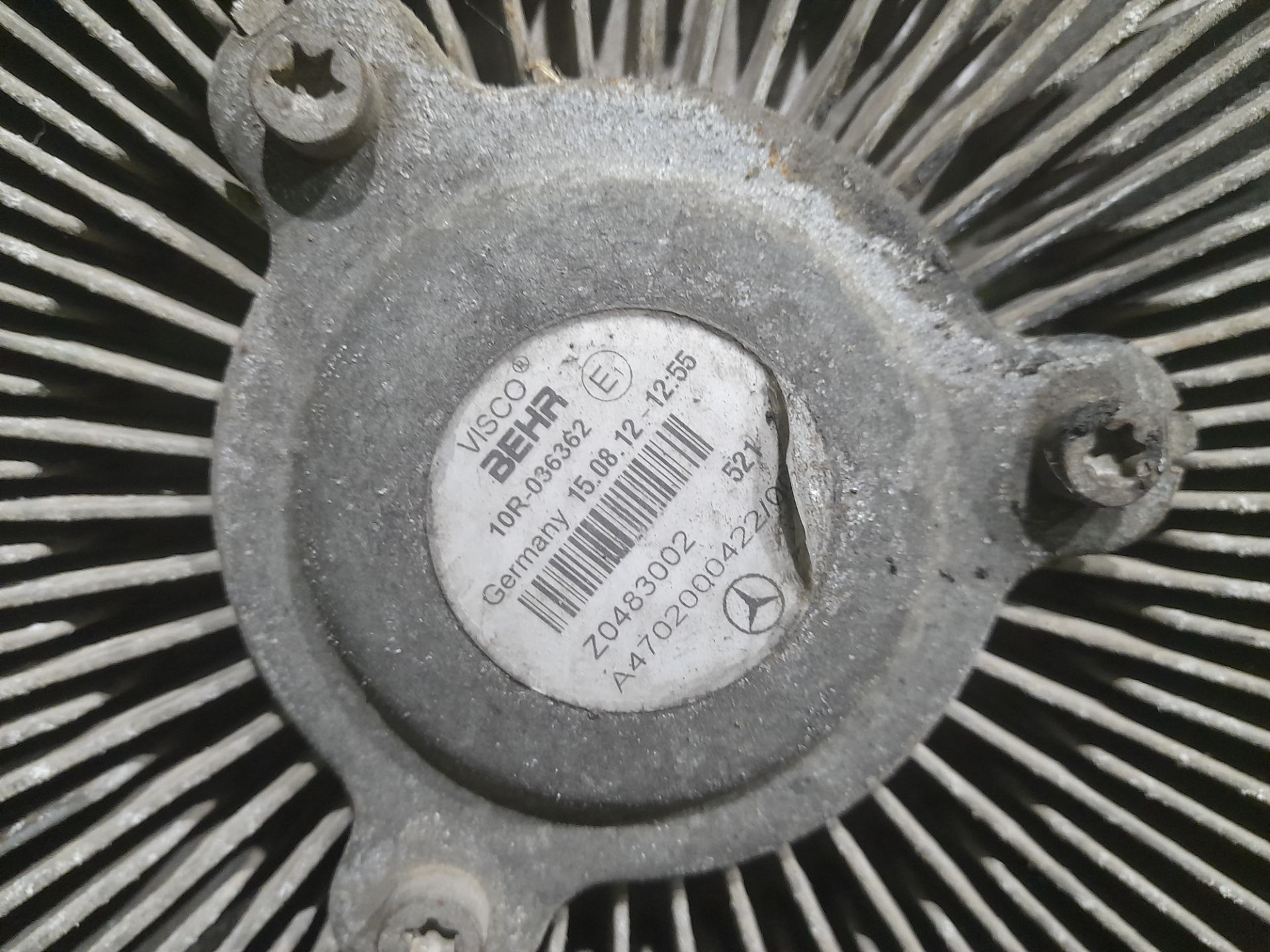 Ventilador viscoso motor mercedes-benz actros 4 2-ejes bm 963 (2011) 18xx 4x2 fahrgestell l classic