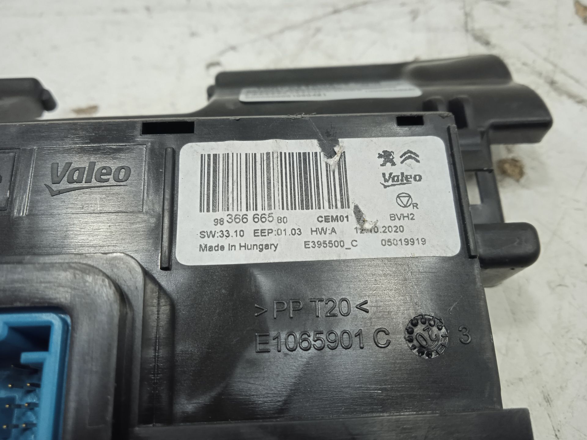 Modulo electronico   no identificado