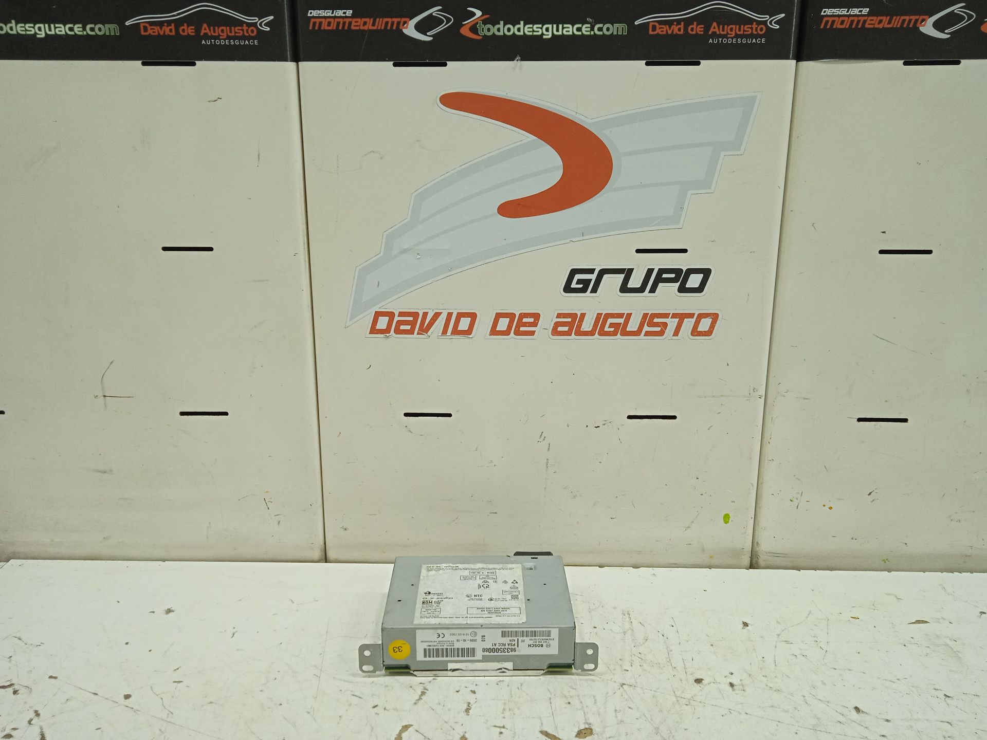 Sistema audio / radio cd   no identificado