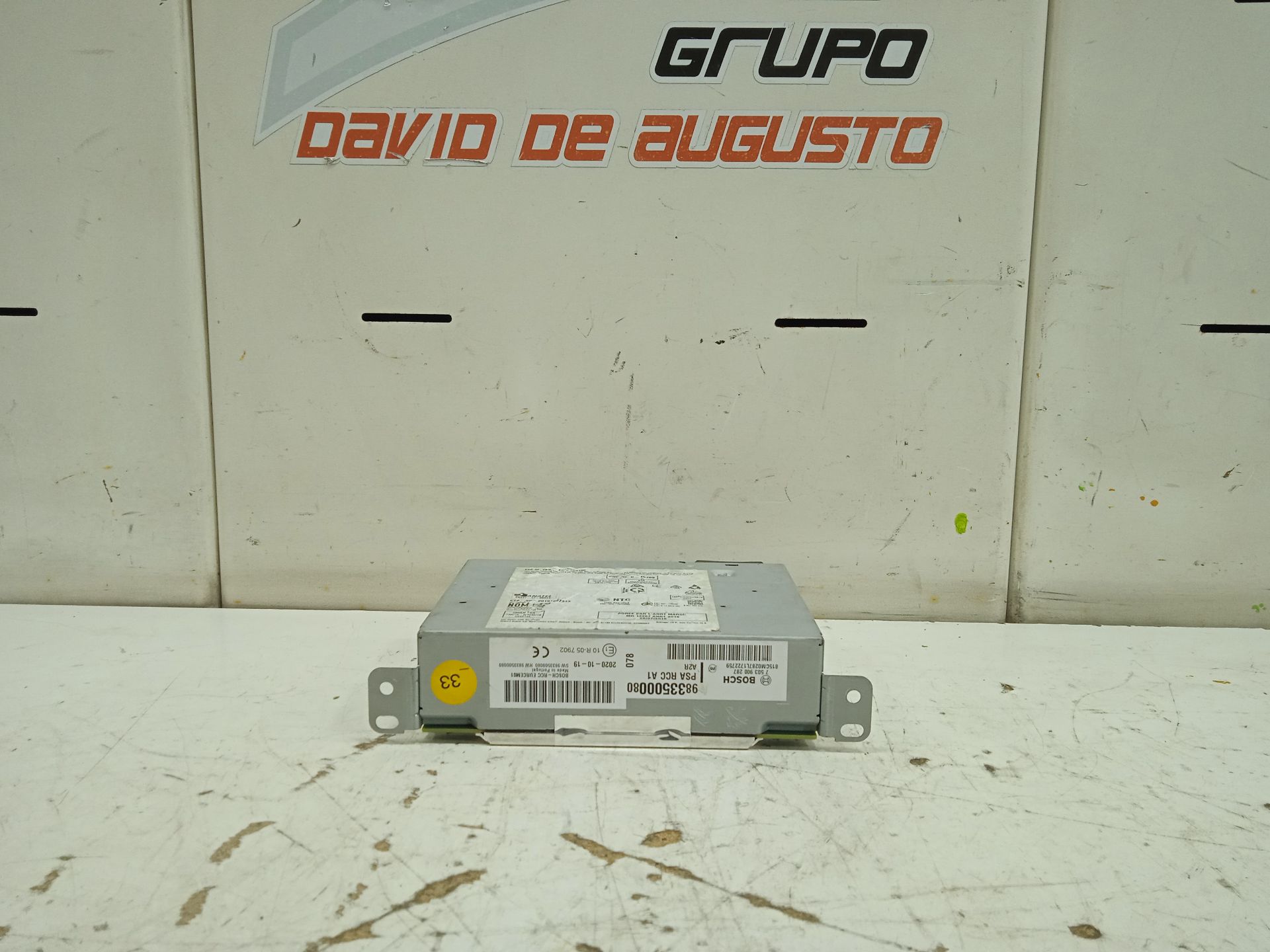 Sistema audio / radio cd   no identificado