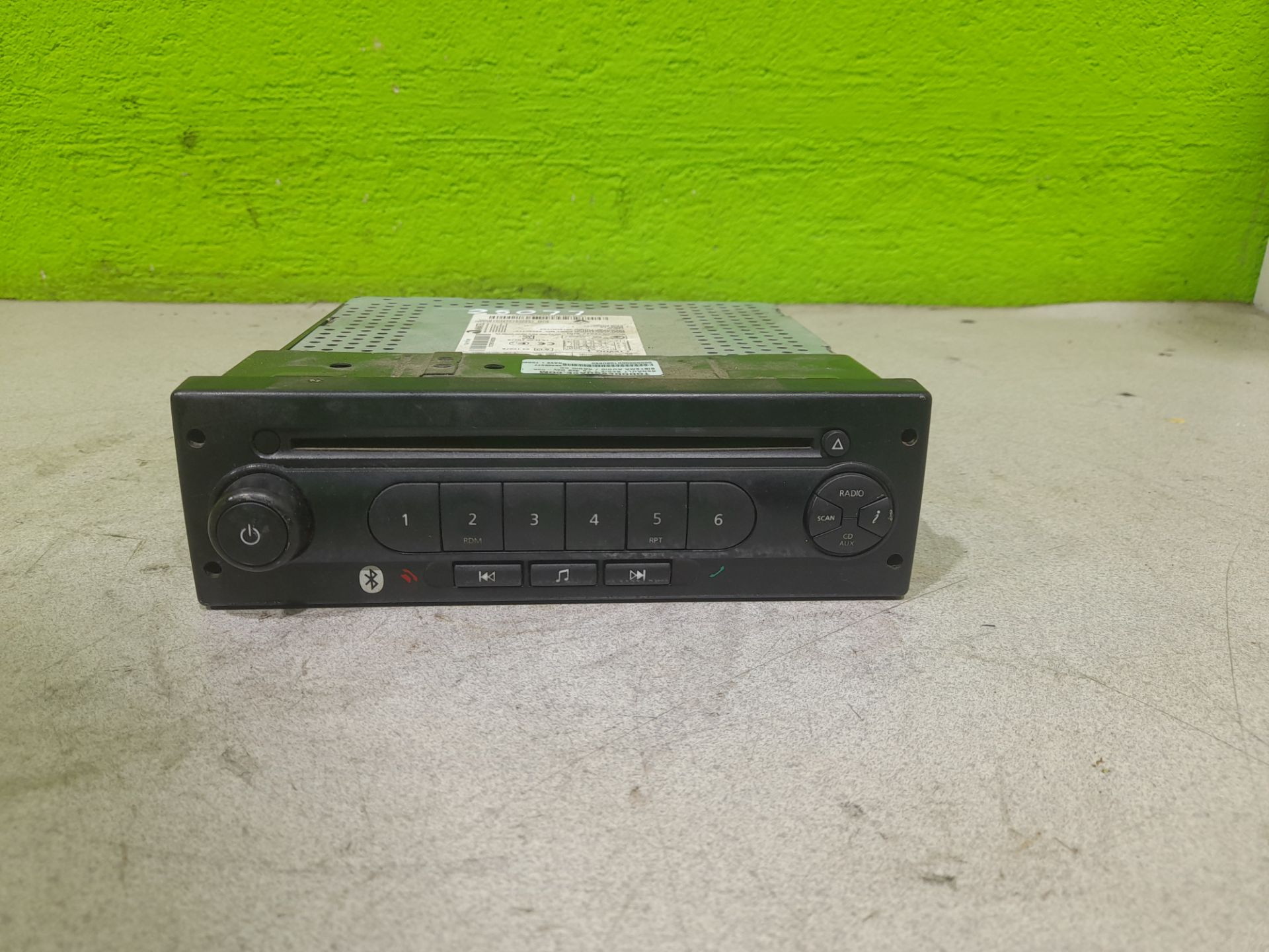 Sistema audio / radio cd   no identificado