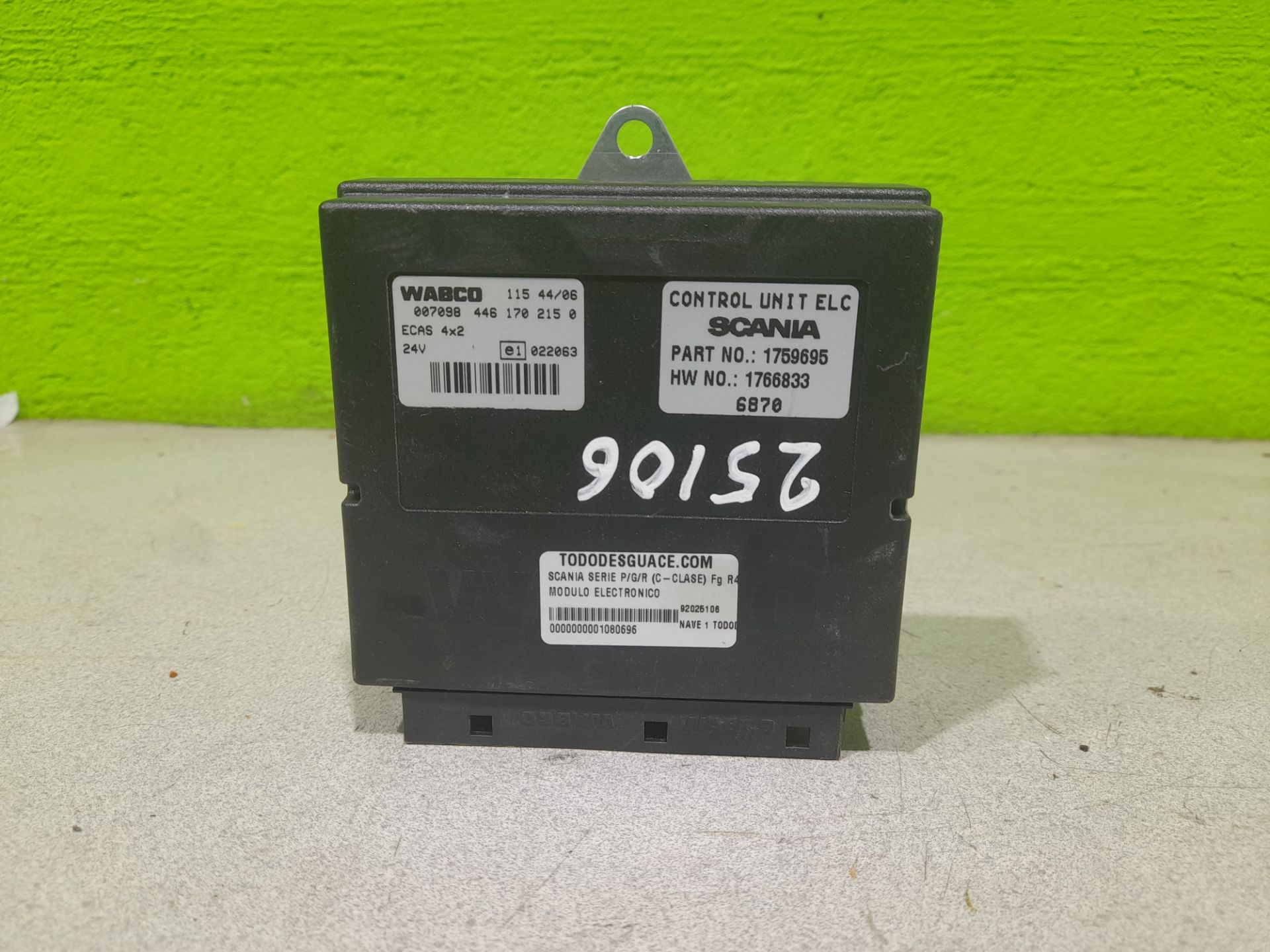 Modulo electronico   no identificado