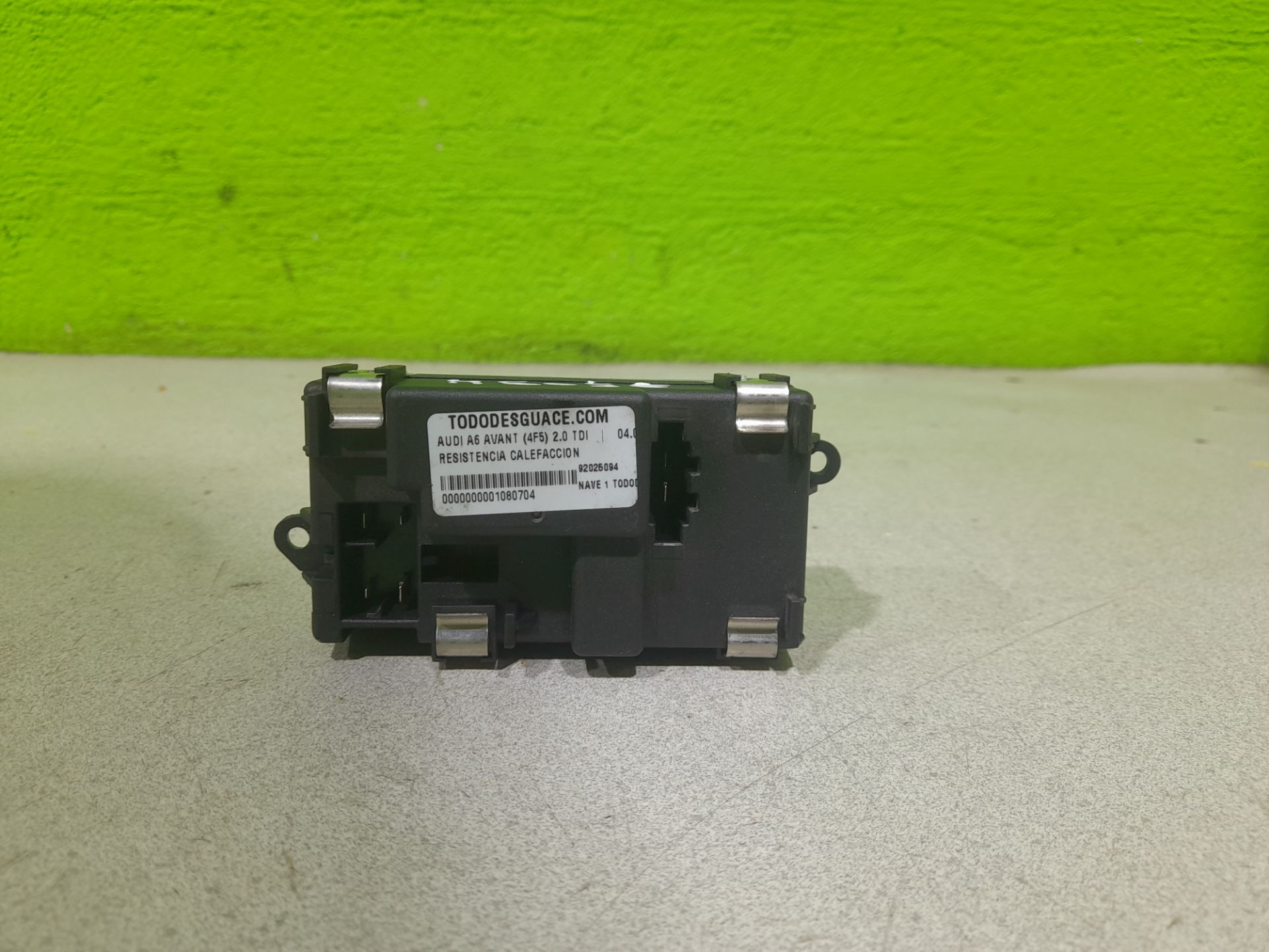 Resistencia calefaccion audi a6 avant (4f5) 2.0 tdi