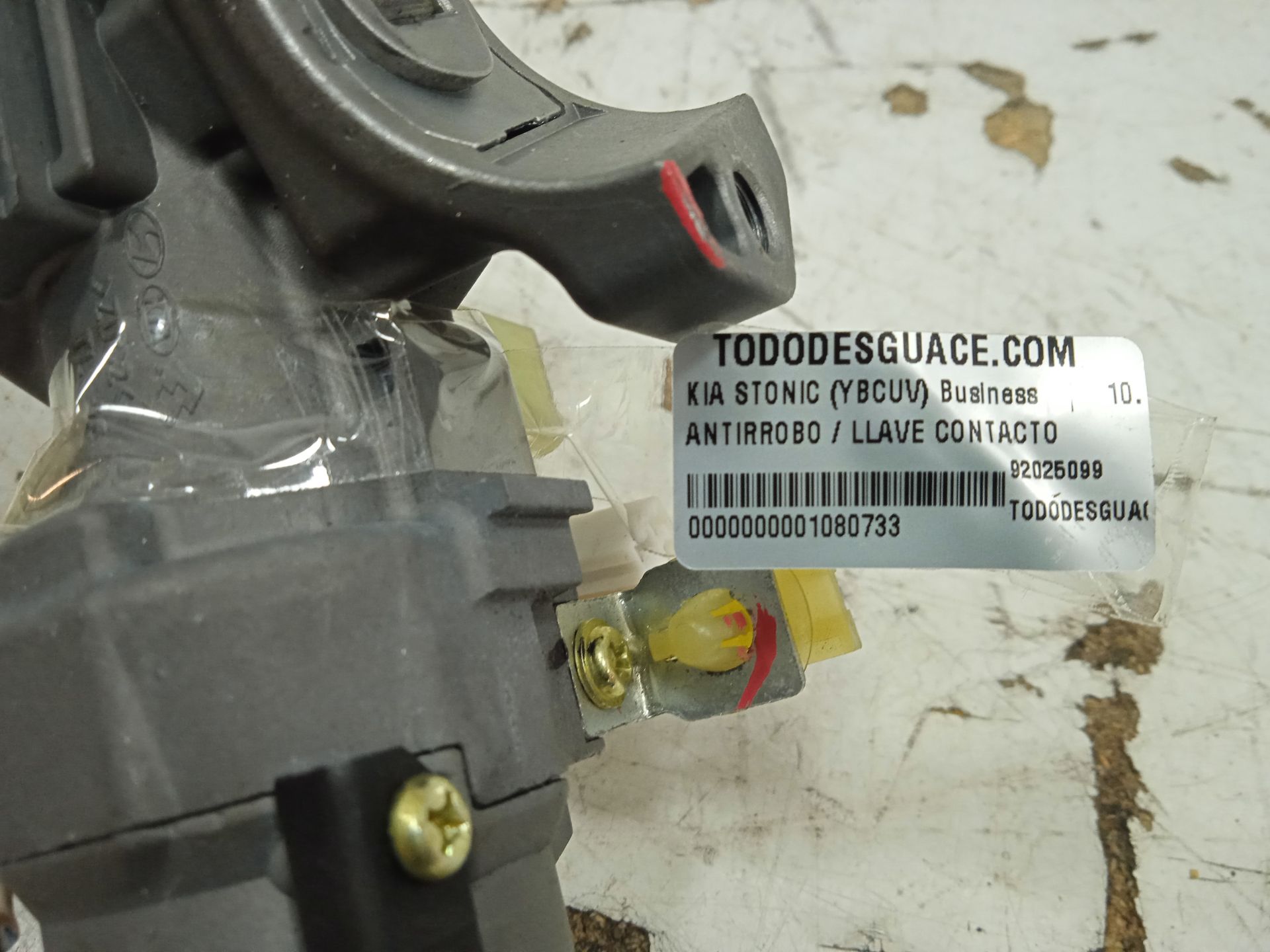 Antirrobo / llave contacto   no identificado