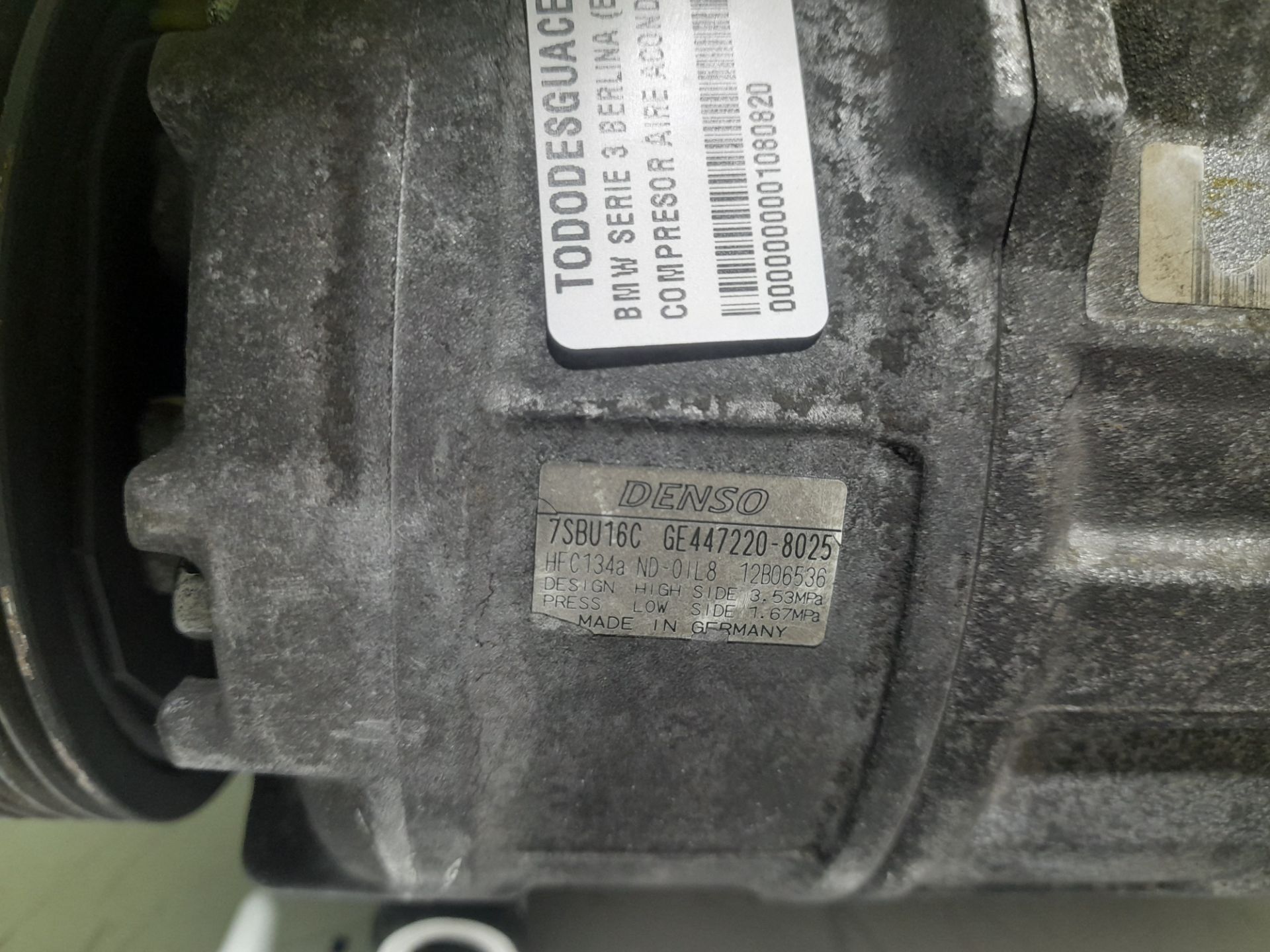 Compresor aire acondicionado bmw serie 3 berlina (e46) 320i edition advance