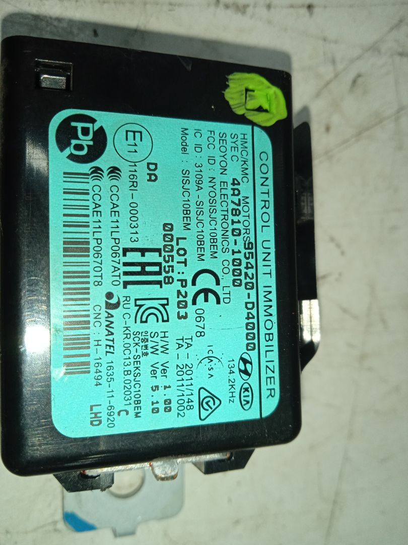 Modulo electronico   no identificado