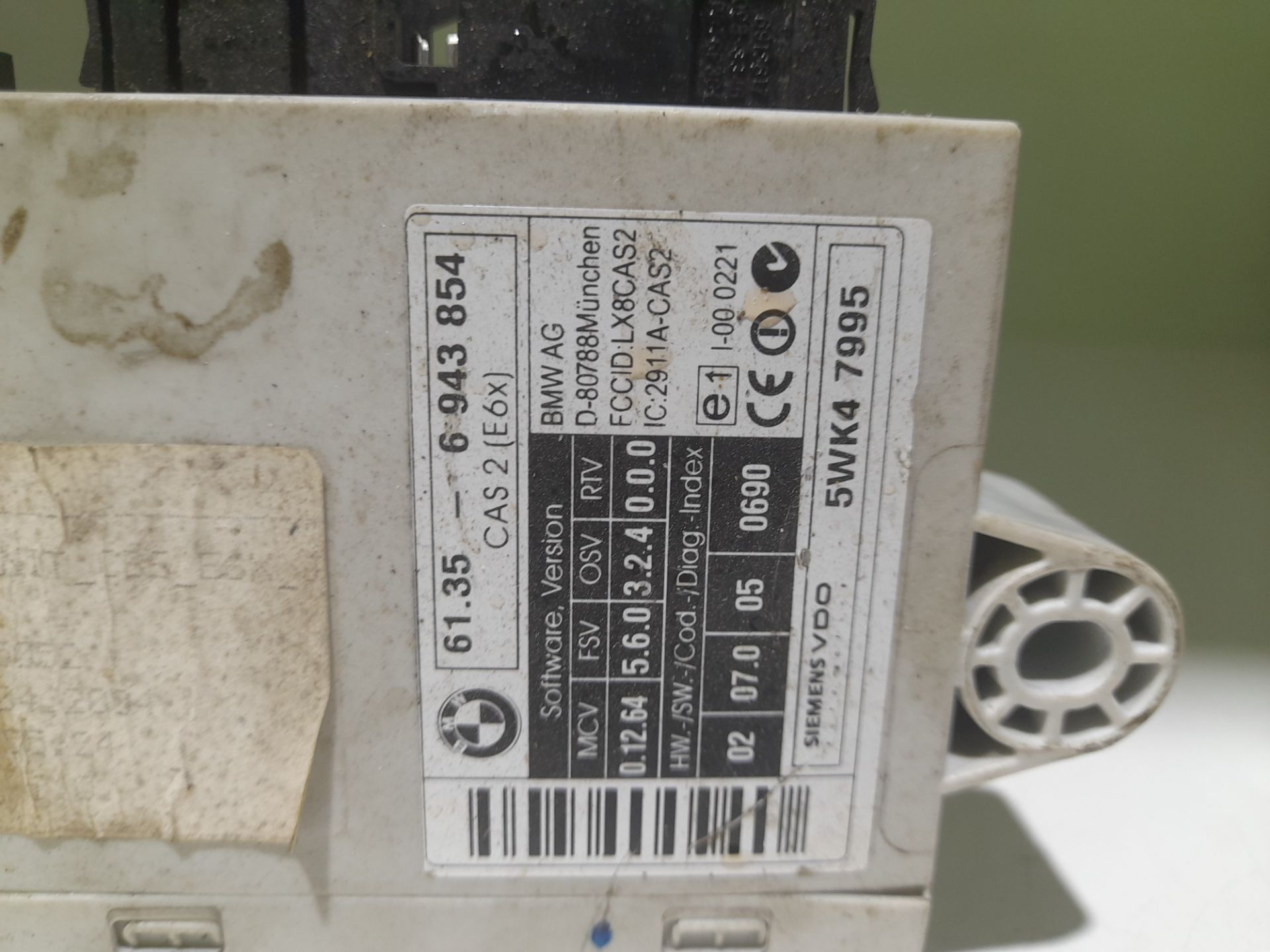 Modulo electronico bmw serie 5 berlina (e60) 530d
