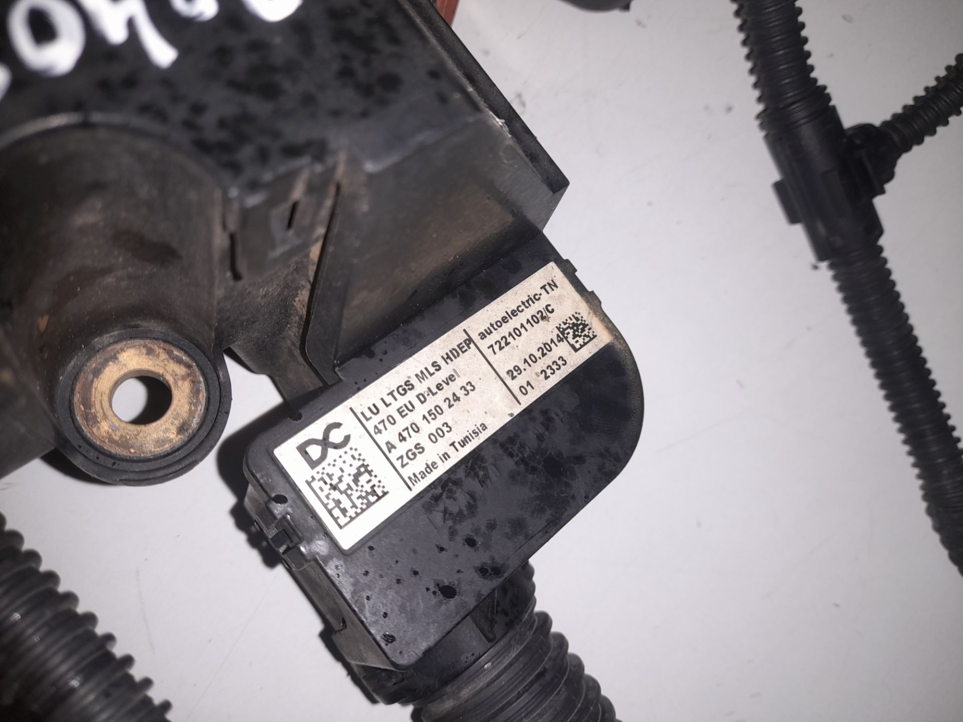 No identificado mercedes-benz actros 4 3-ejes bm 963 (2011) 25xx 6x2 om470 fahrgestell l b