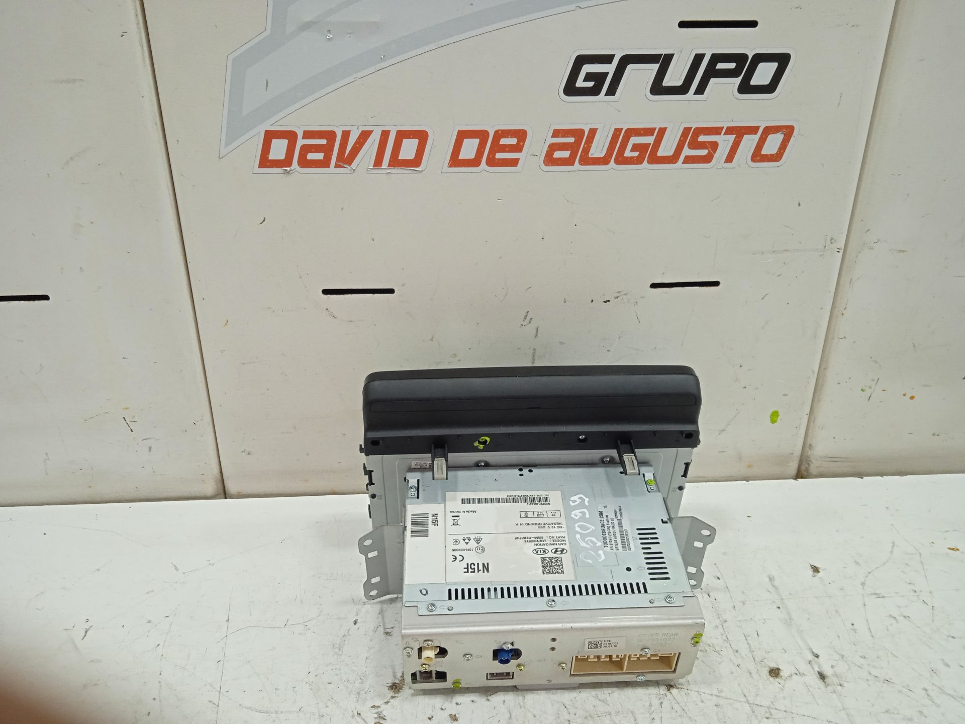 Sistema audio / radio cd   no identificado
