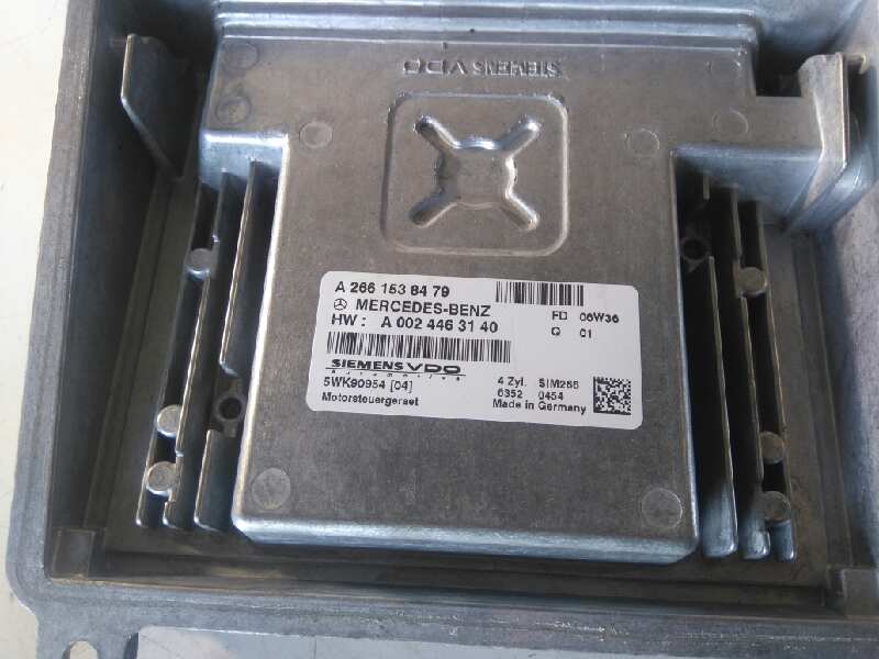 Centralita motor uce mercedes-benz clase a (bm 169) a 160 be red & black (169.331)