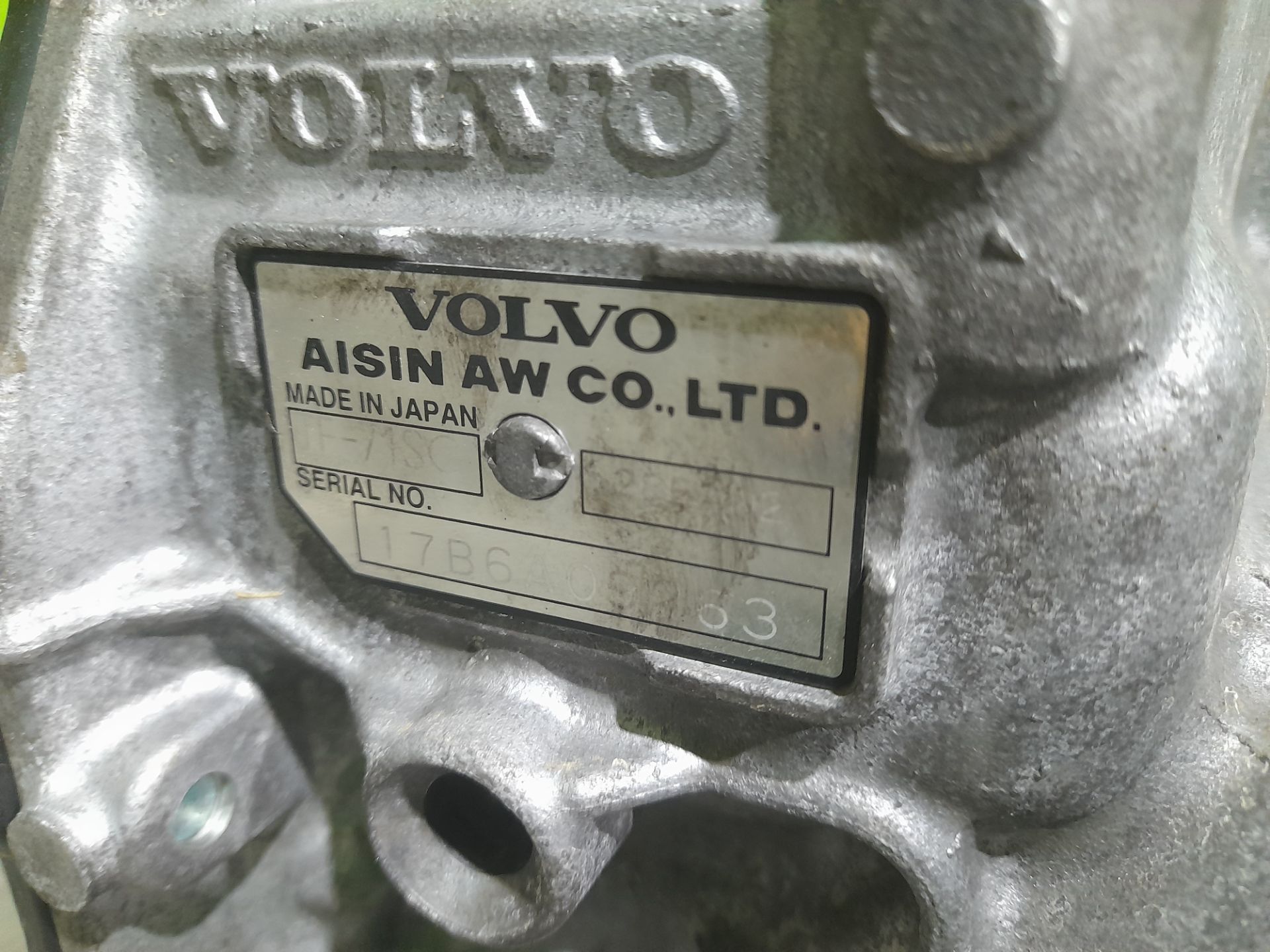 Caja cambios volvo v40 cross country basis