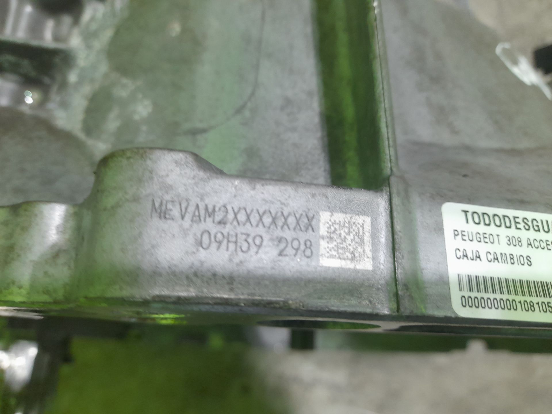 Caja cambios peugeot 308 access