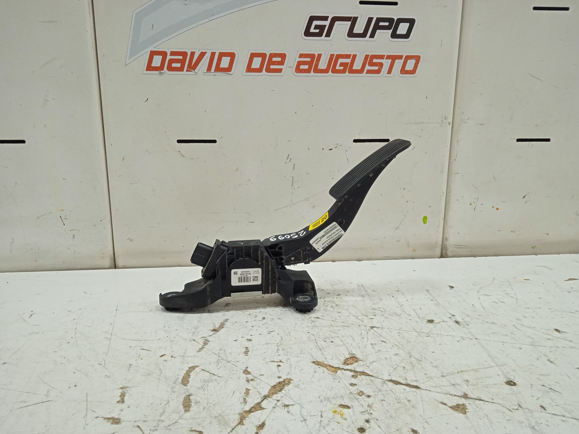 Pedal acelerador   no identificado