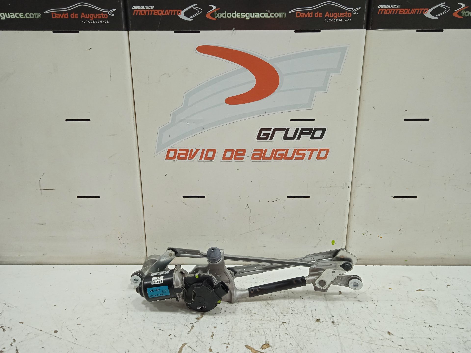 Motor limpia delantero   no identificado