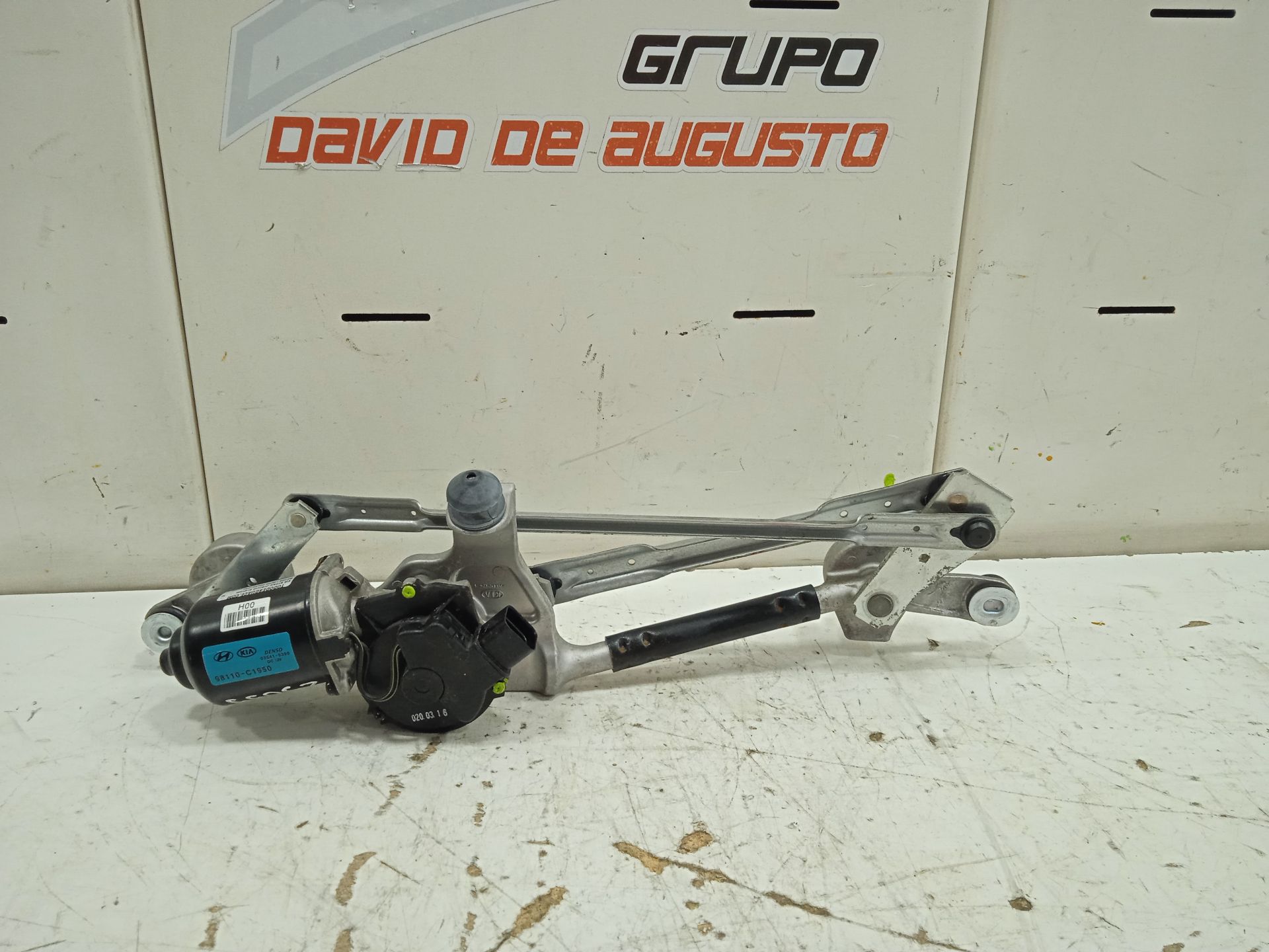 Motor limpia delantero   no identificado