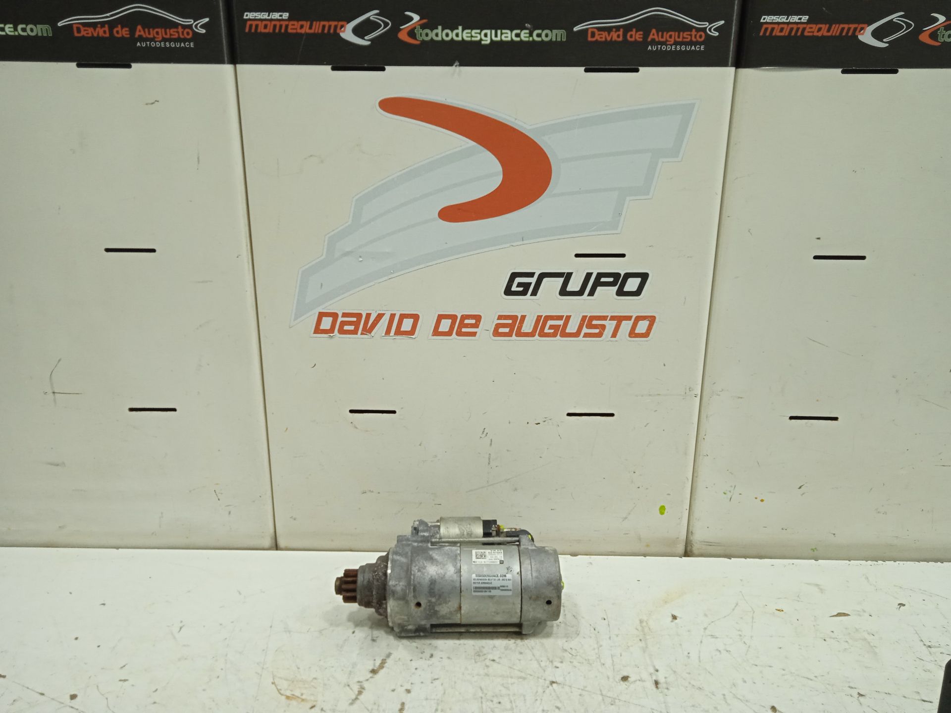 Motor arranque   no identificado
