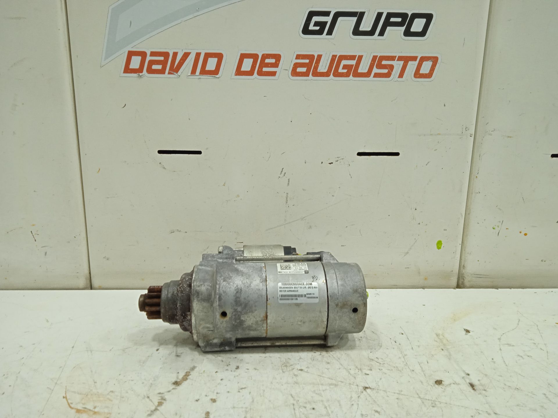Motor arranque   no identificado