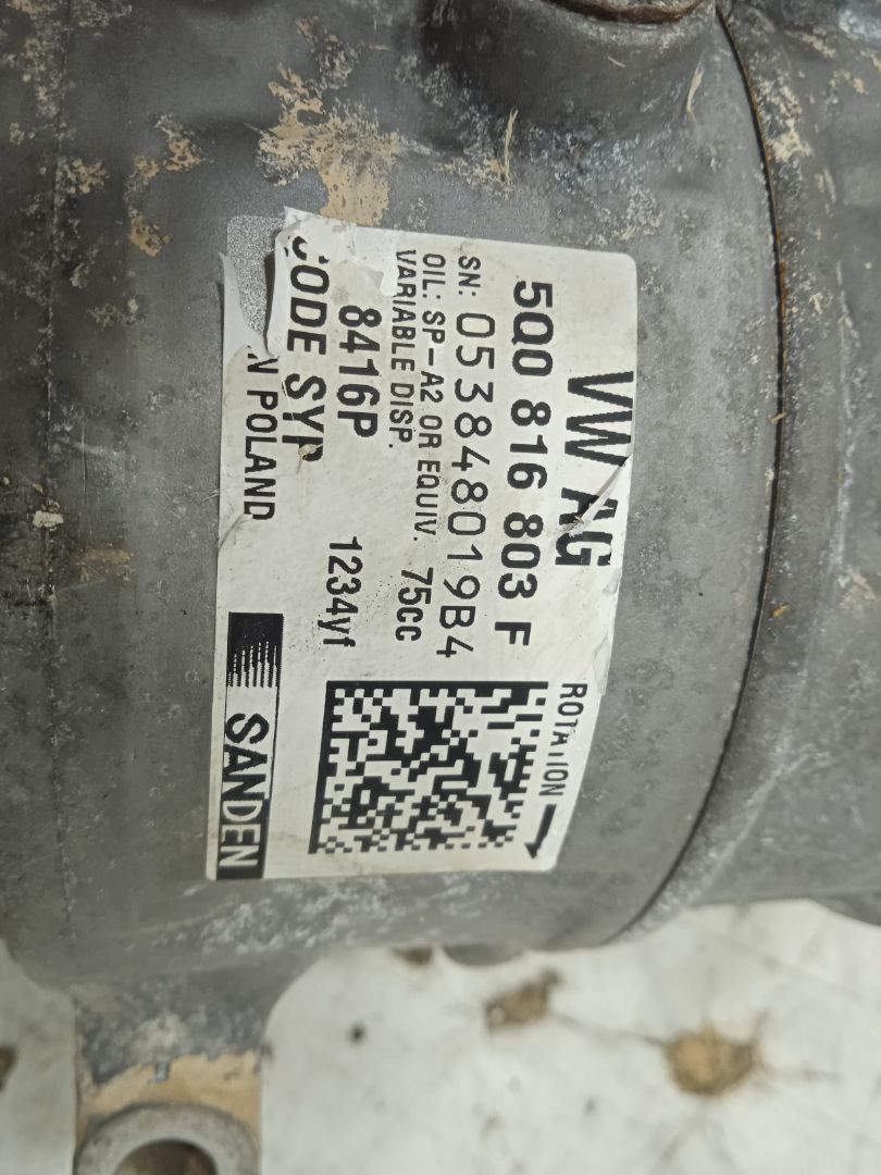 Compresor aire acondicionado   no identificado