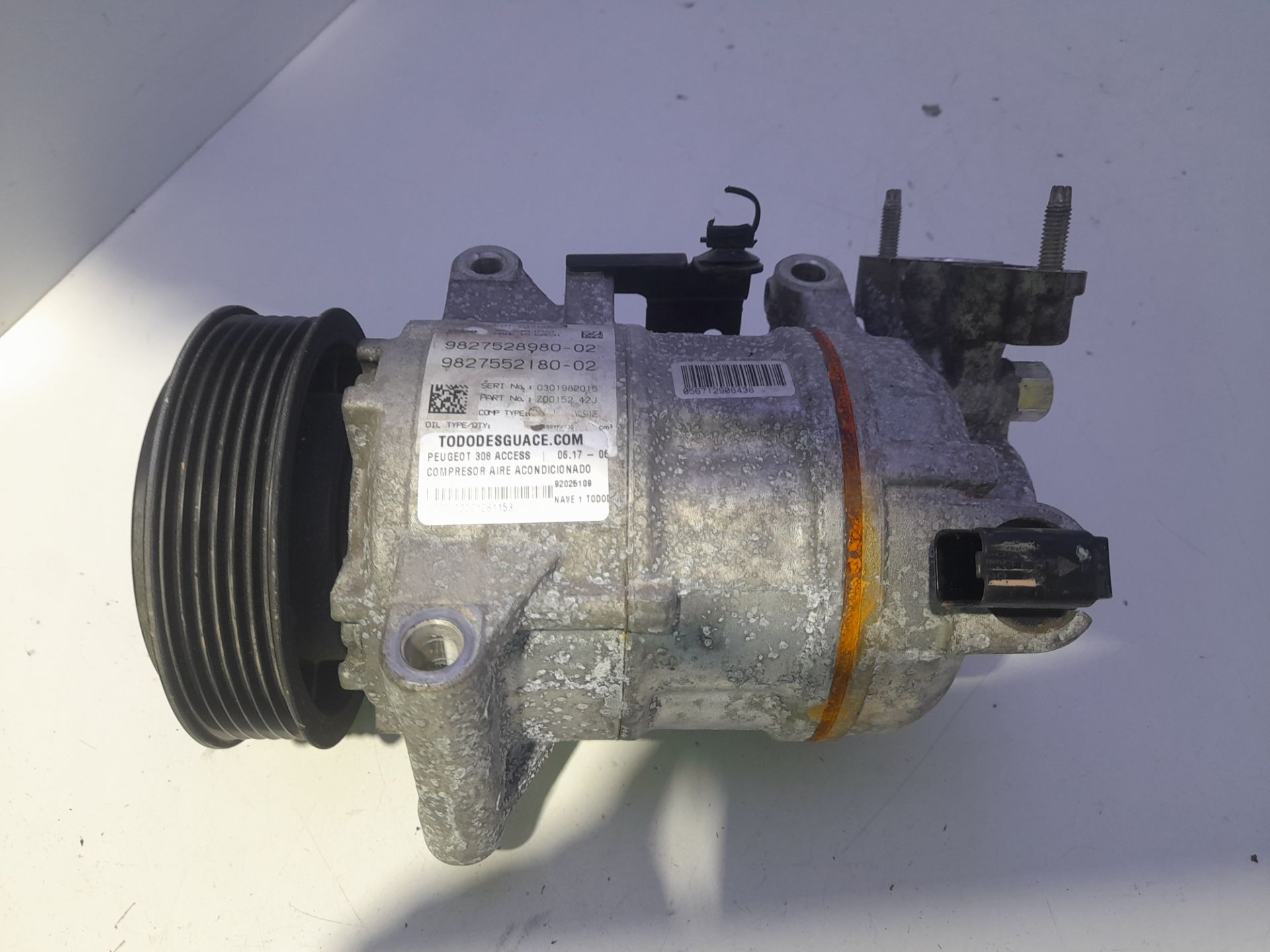 Compresor aire acondicionado peugeot 308 access