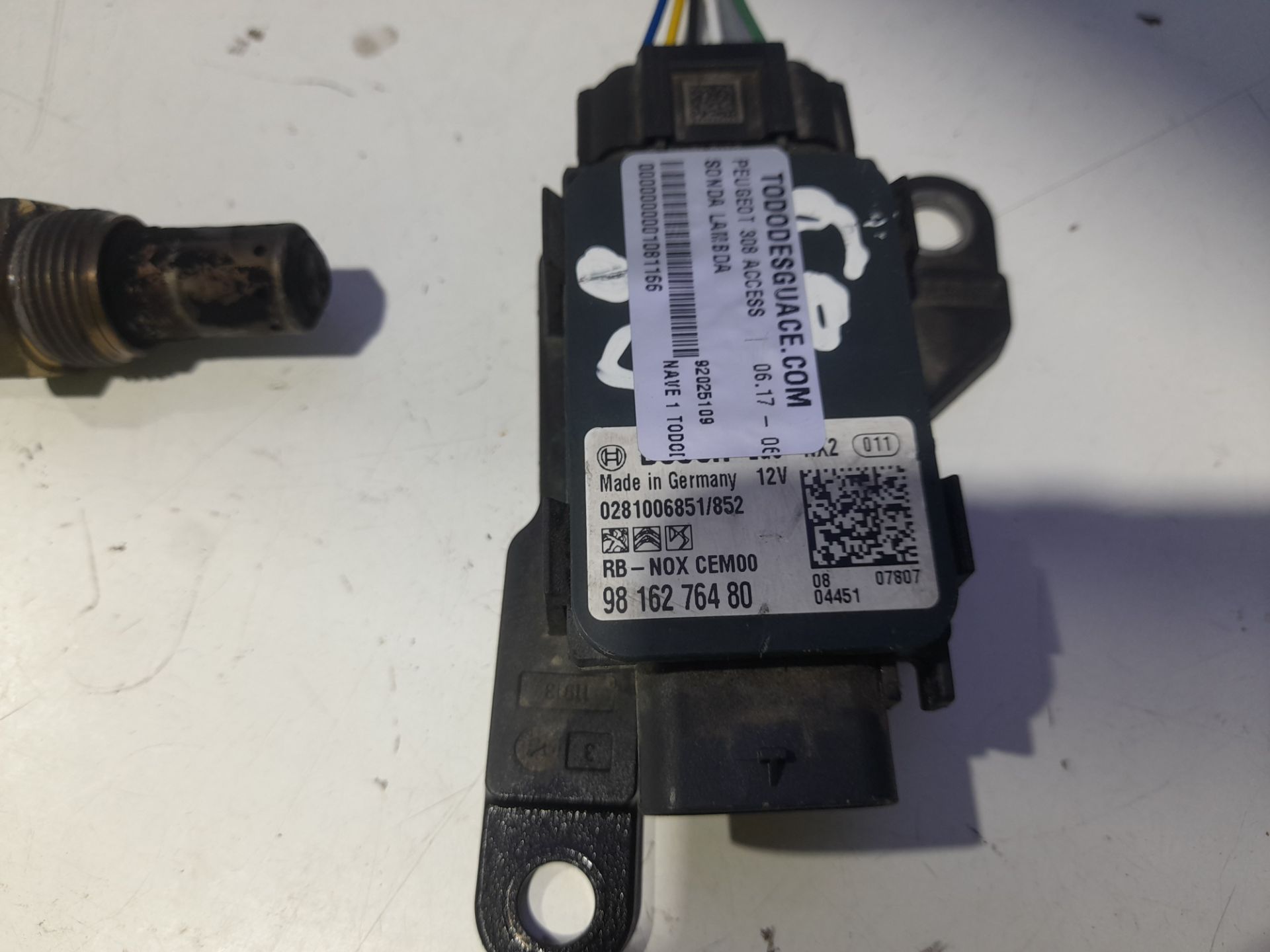Sonda lambda peugeot 308 access