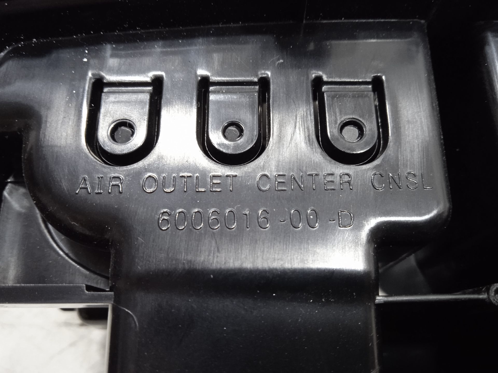 Aireador central tesla model s basis