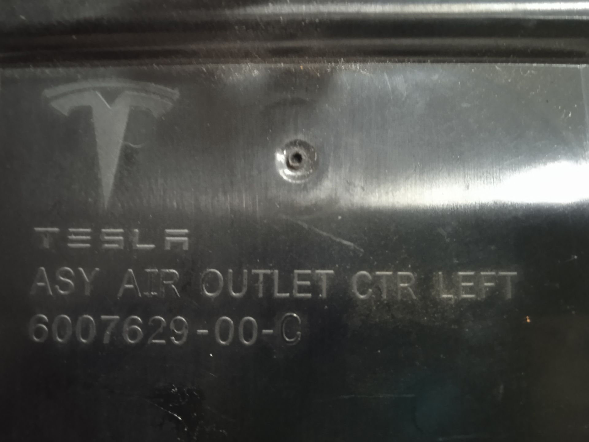 Aireador central izquierdo tesla model s basis