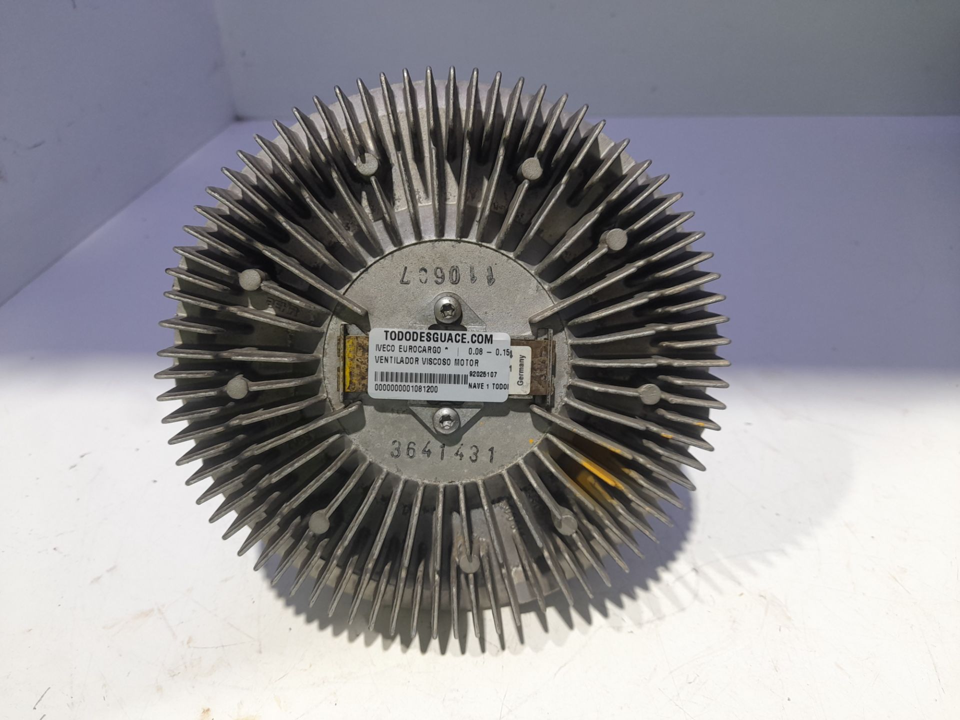 Ventilador viscoso motor iveco eurocargo (03.2008) 