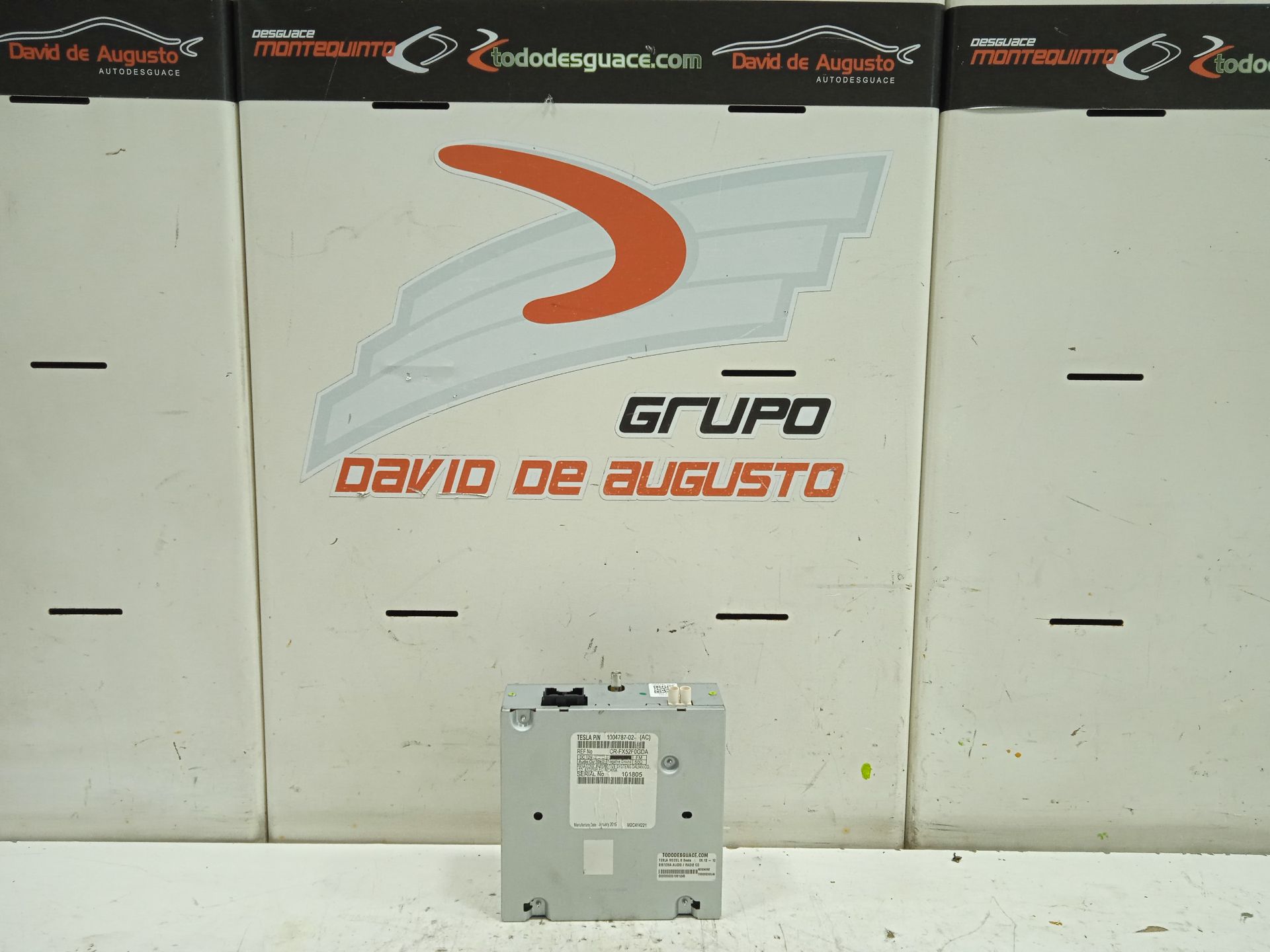 Sistema audio / radio cd tesla model s basis
