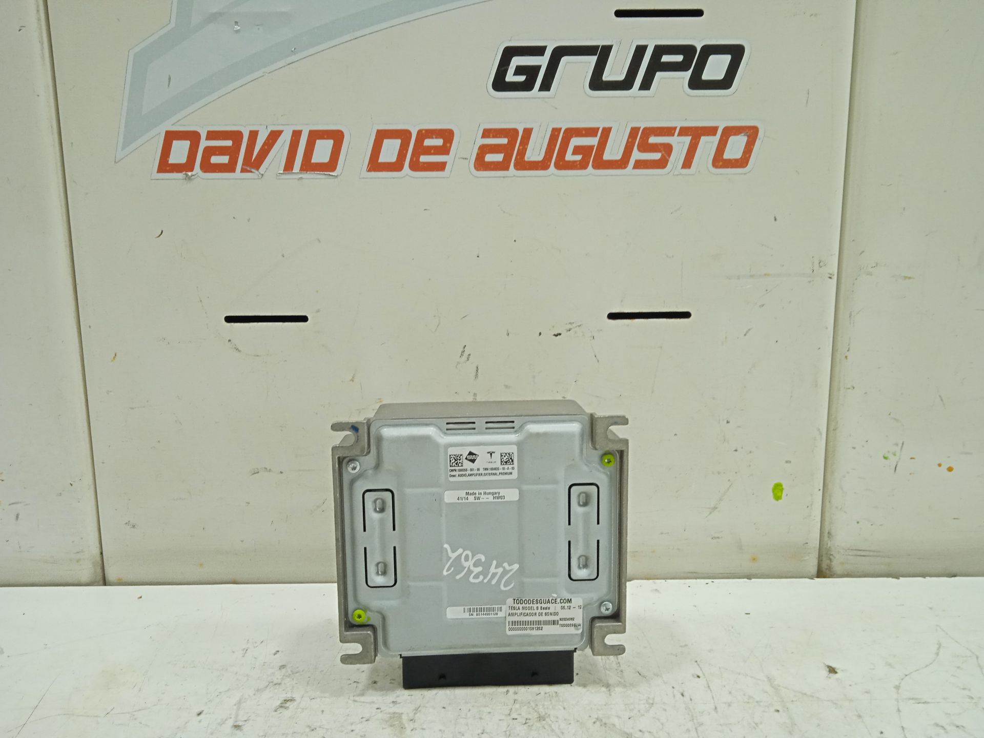 Amplificador de sonido tesla model s basis