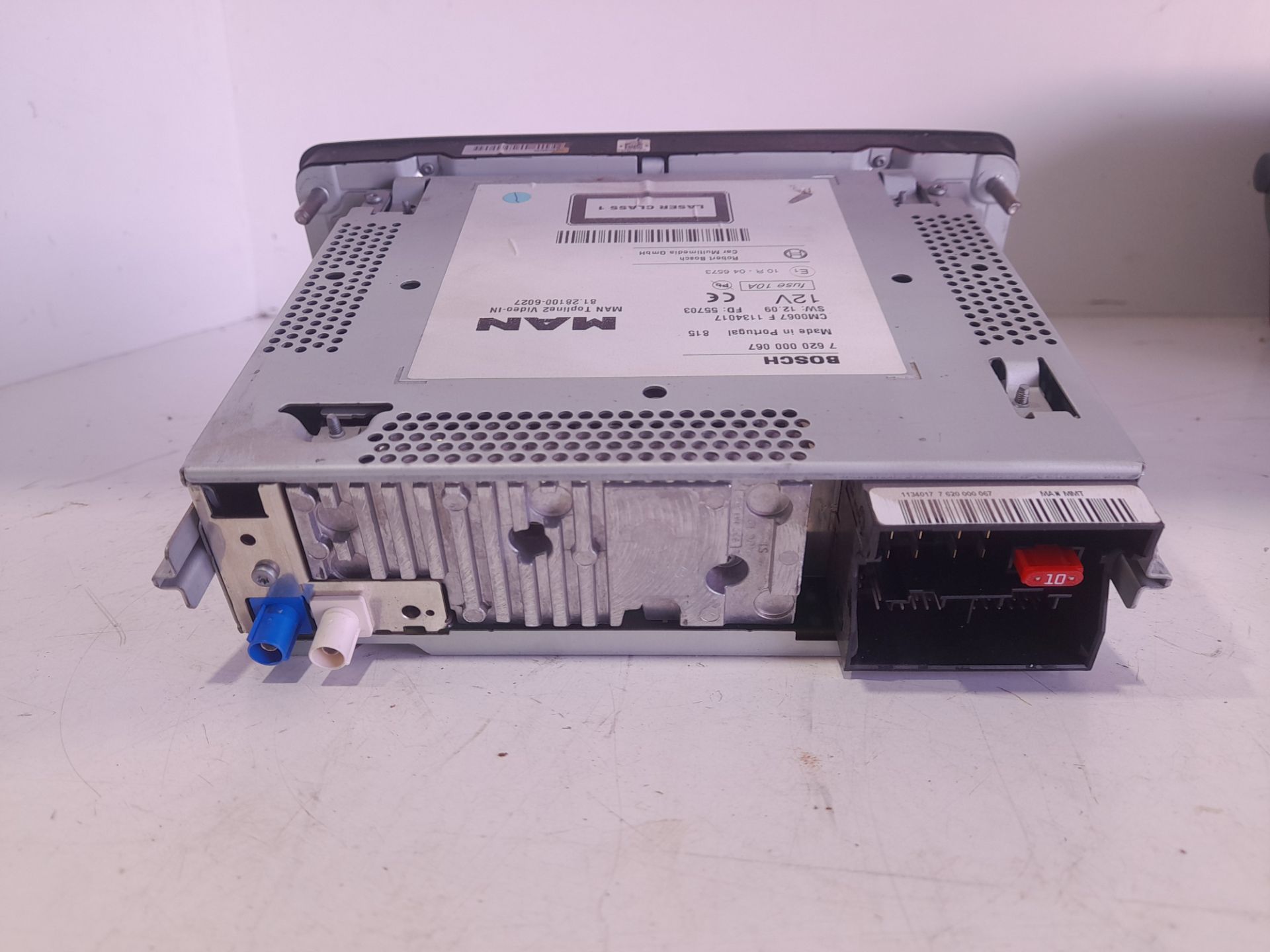 Sistema audio / radio cd man tgx 18.xxx (2007) fg    4x2   bl xl