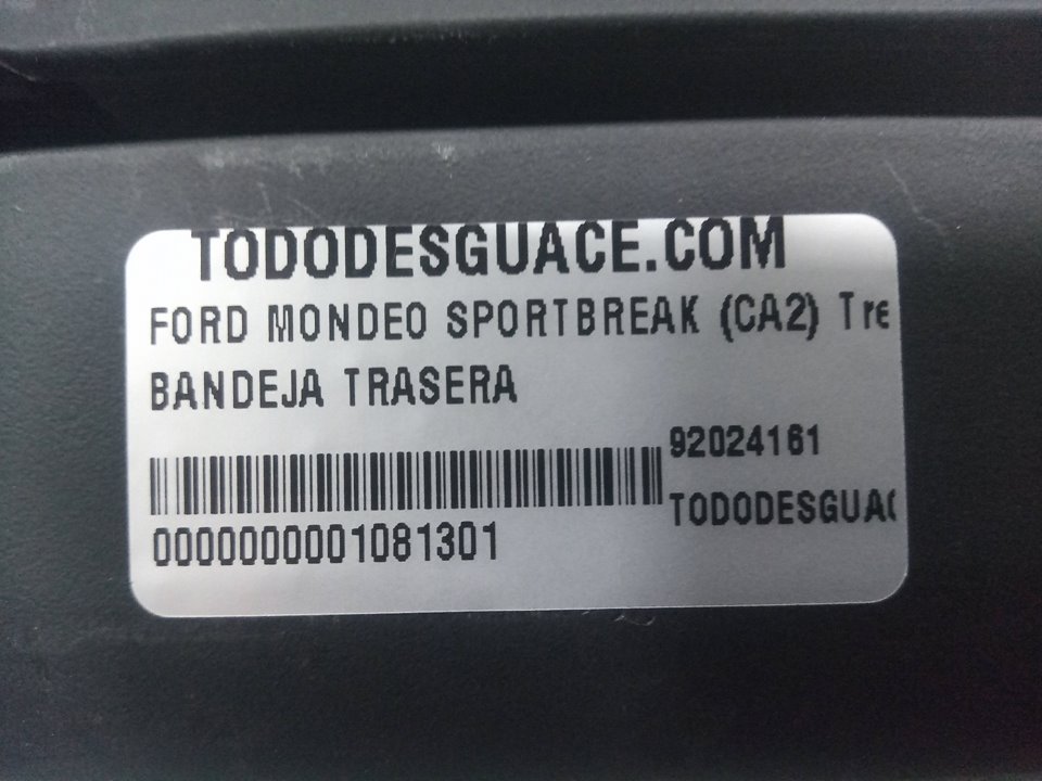 Bandeja trasera ford mondeo sportbreak (ca2) trend (09.2010)