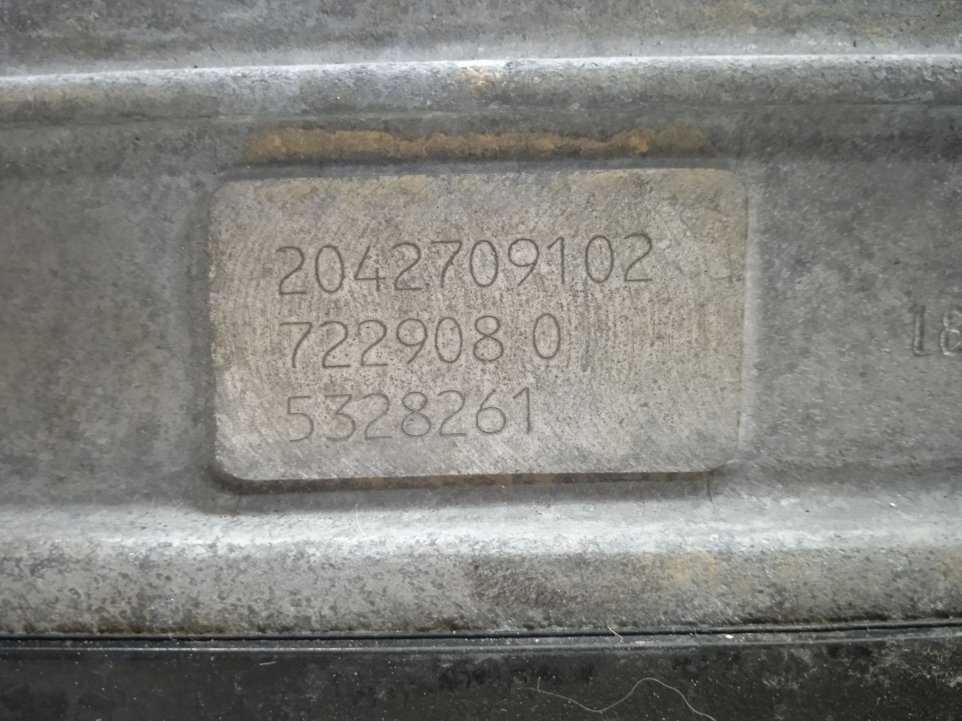 Caja cambios   no identificado