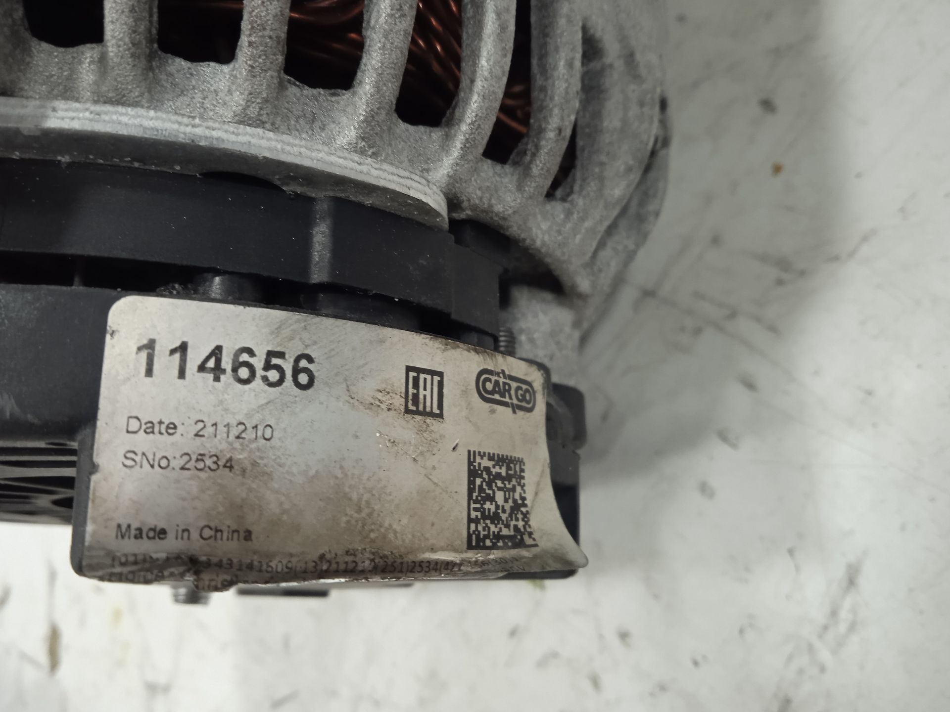 Alternador opel zafira a blue line
