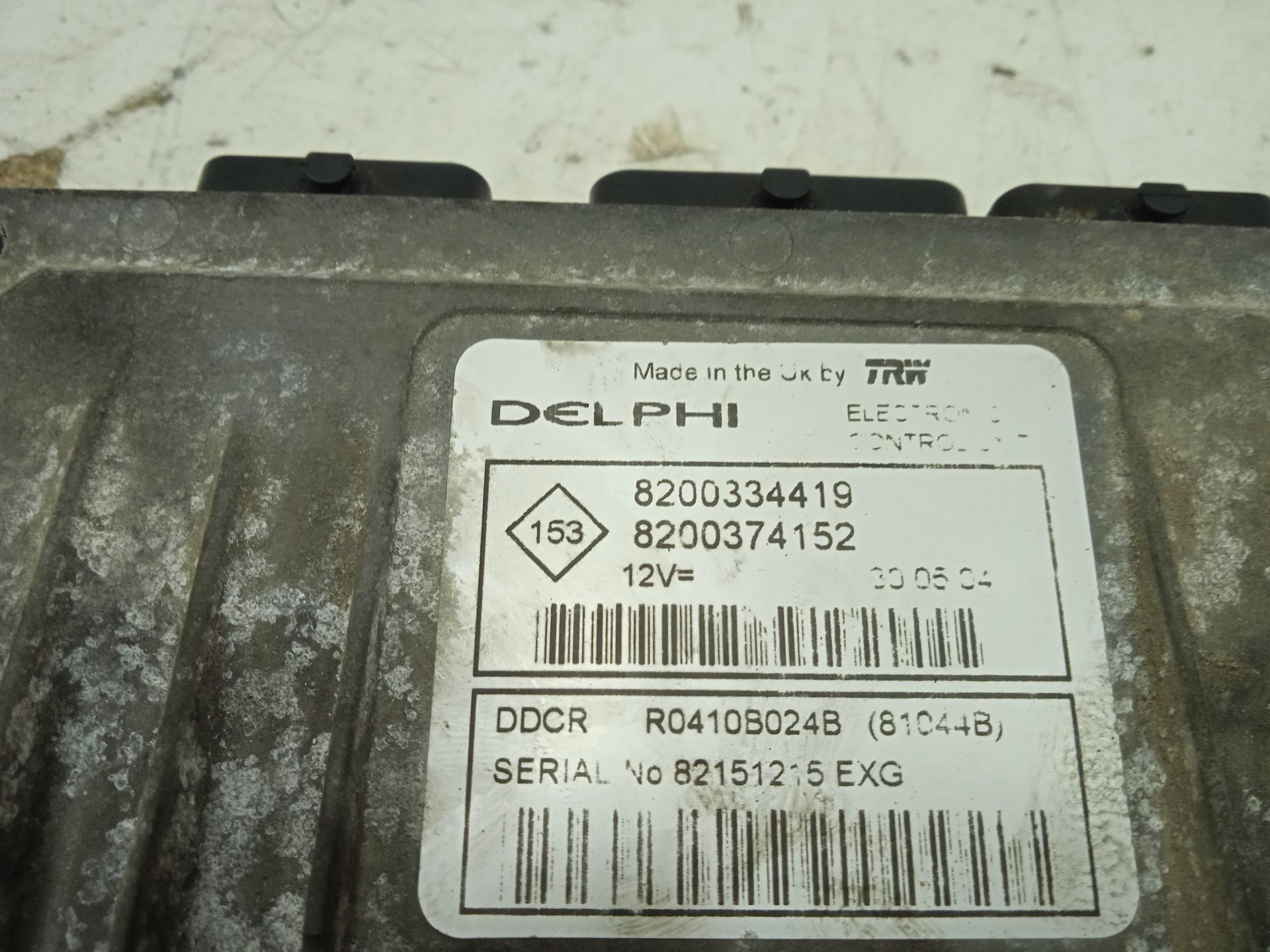 Centralita motor uce renault megane ii berlina 5p authentique