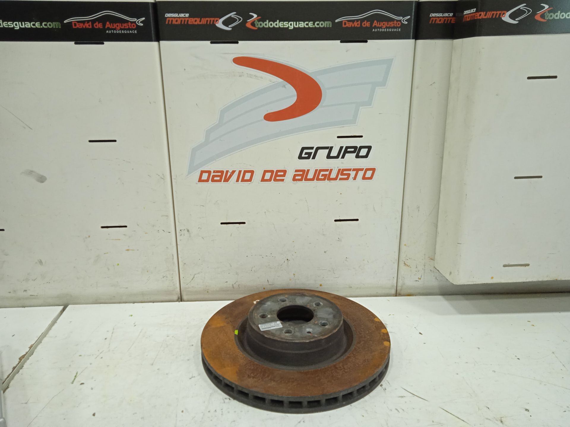 Disco de freno delantero derecho tesla model s basis