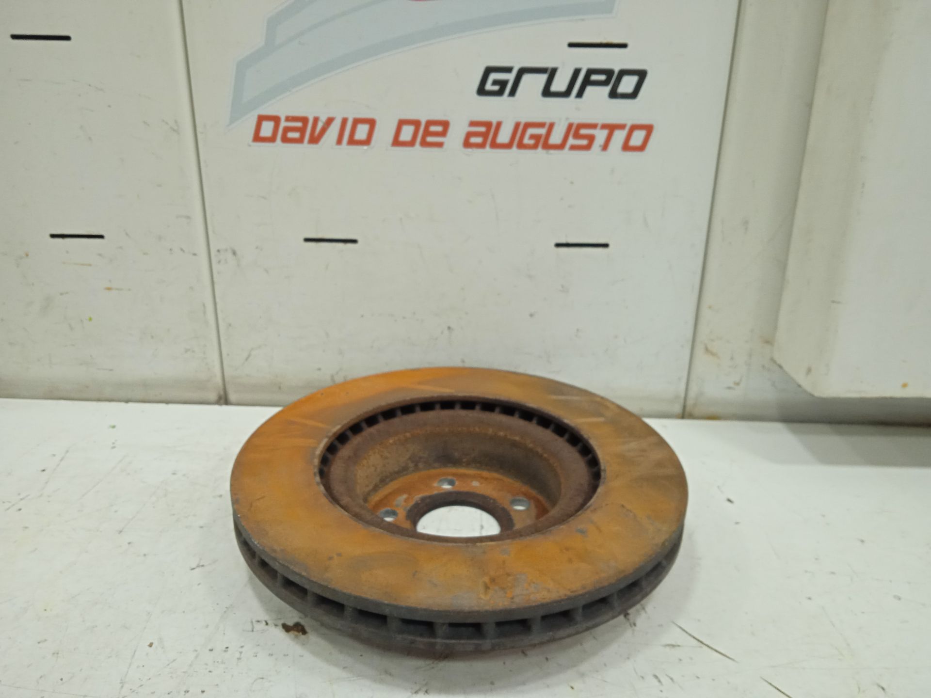 Disco de freno delantero derecho tesla model s basis