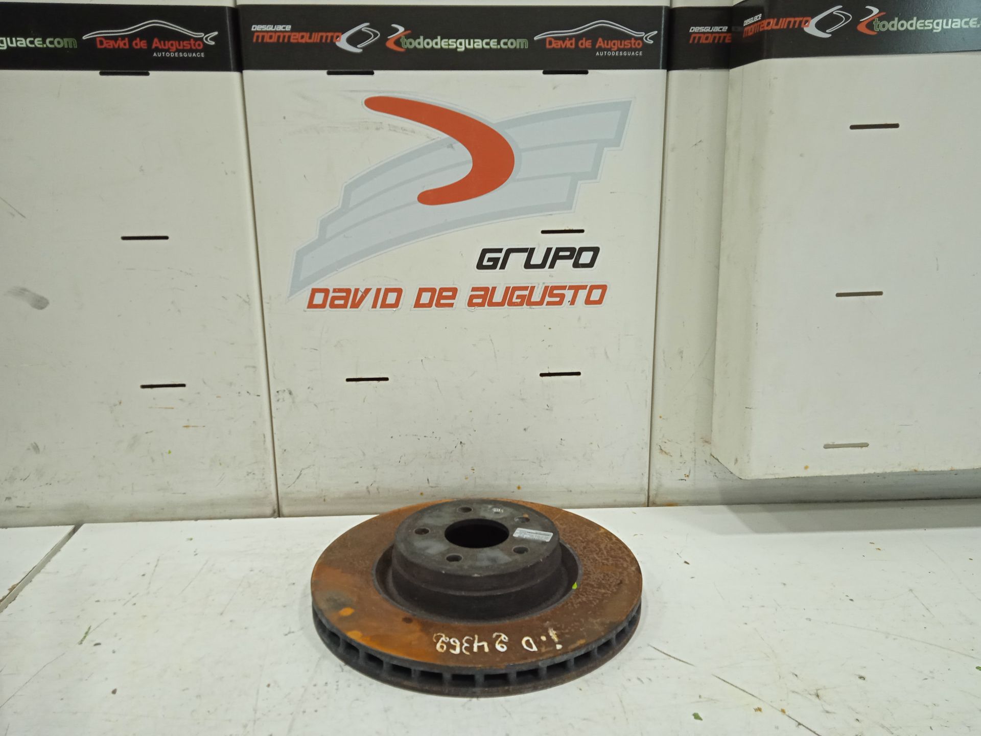 Disco de freno delantero izquierdo tesla model s basis