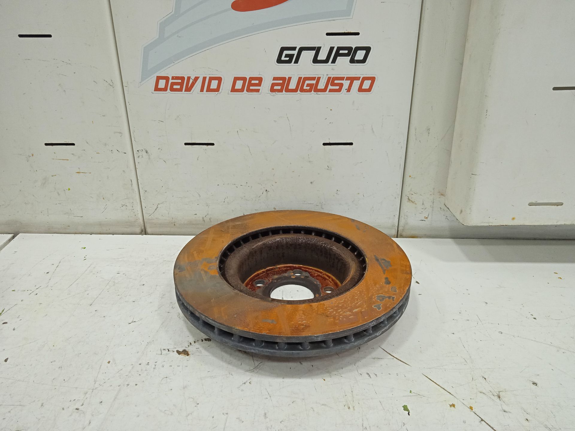 Disco de freno delantero izquierdo tesla model s basis