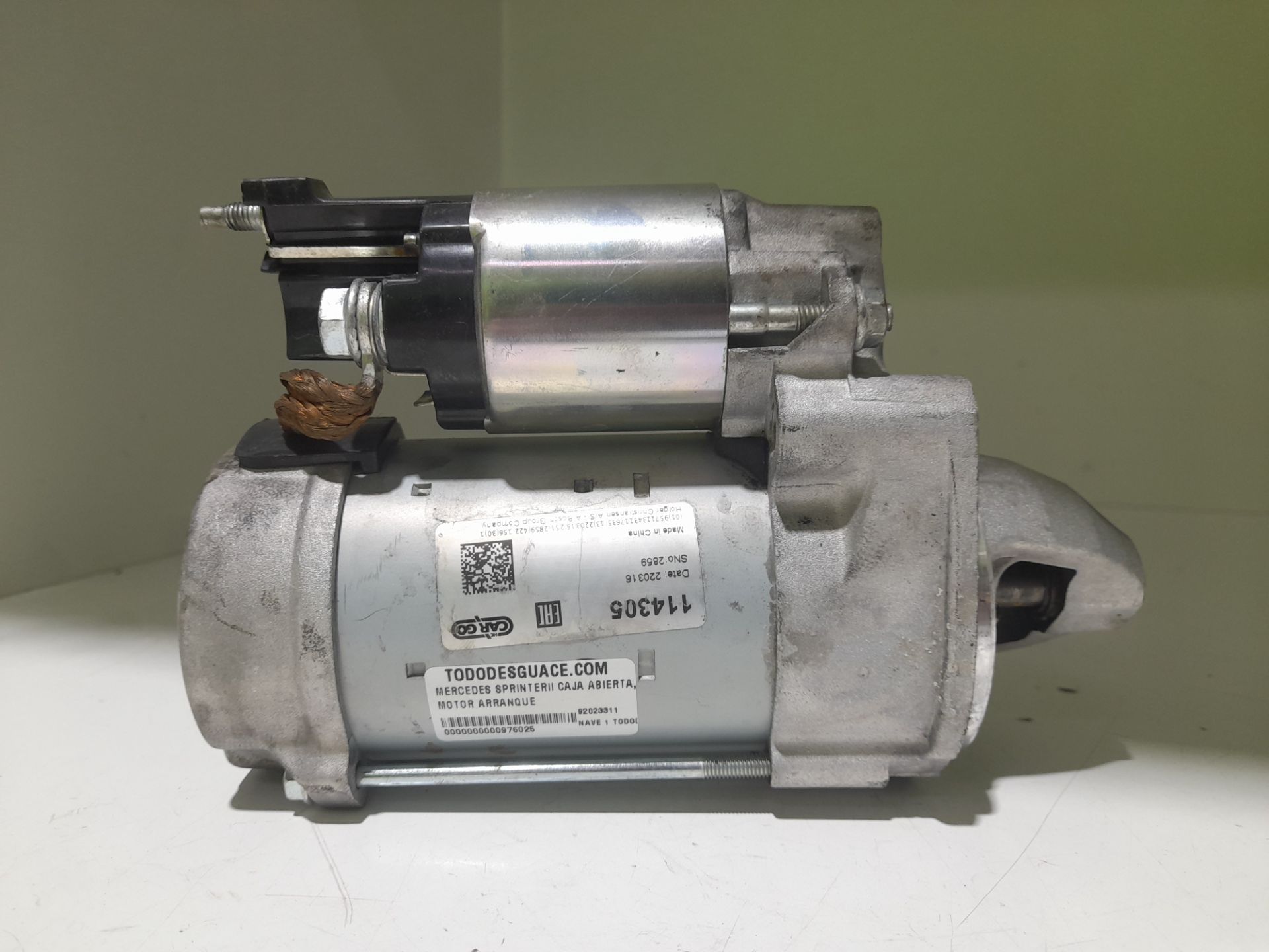 Motor arranque 209211213215          cdi