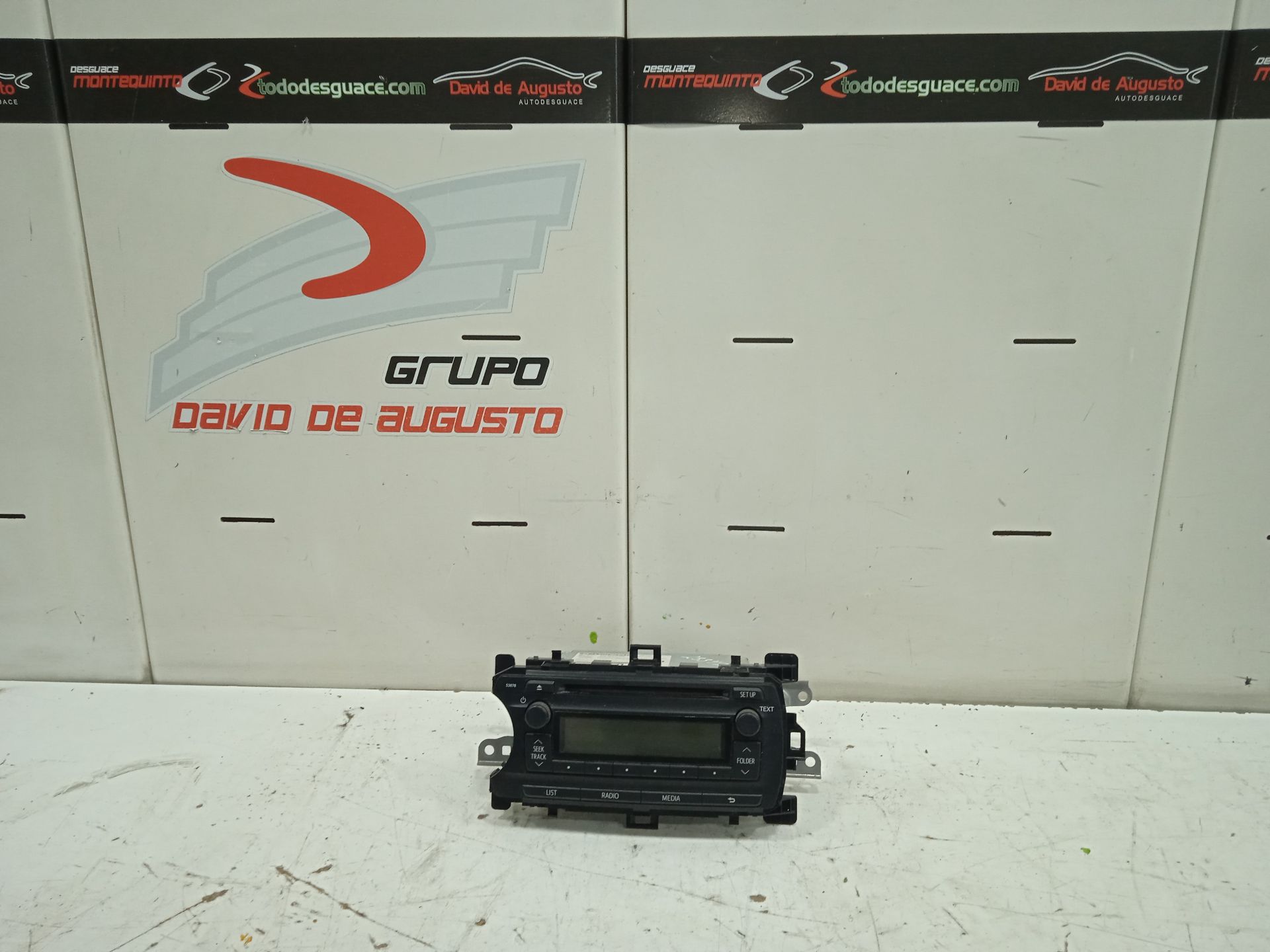 Sistema audio / radio cd toyota yaris (p13) hybrid feel!