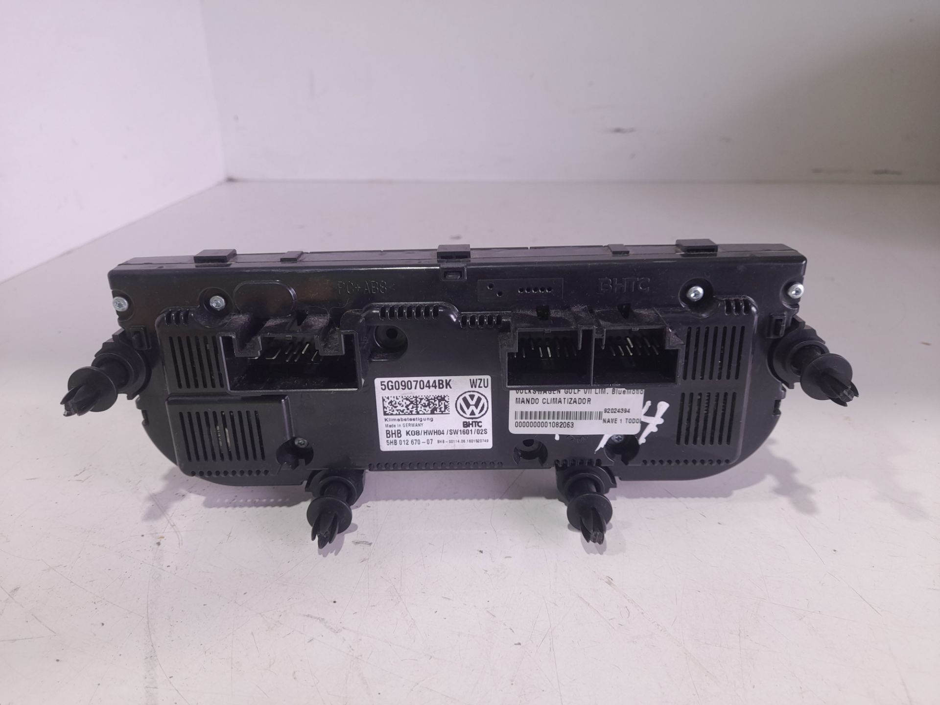 Mando climatizador volkswagen golf vii (5g1be1) bluemotion