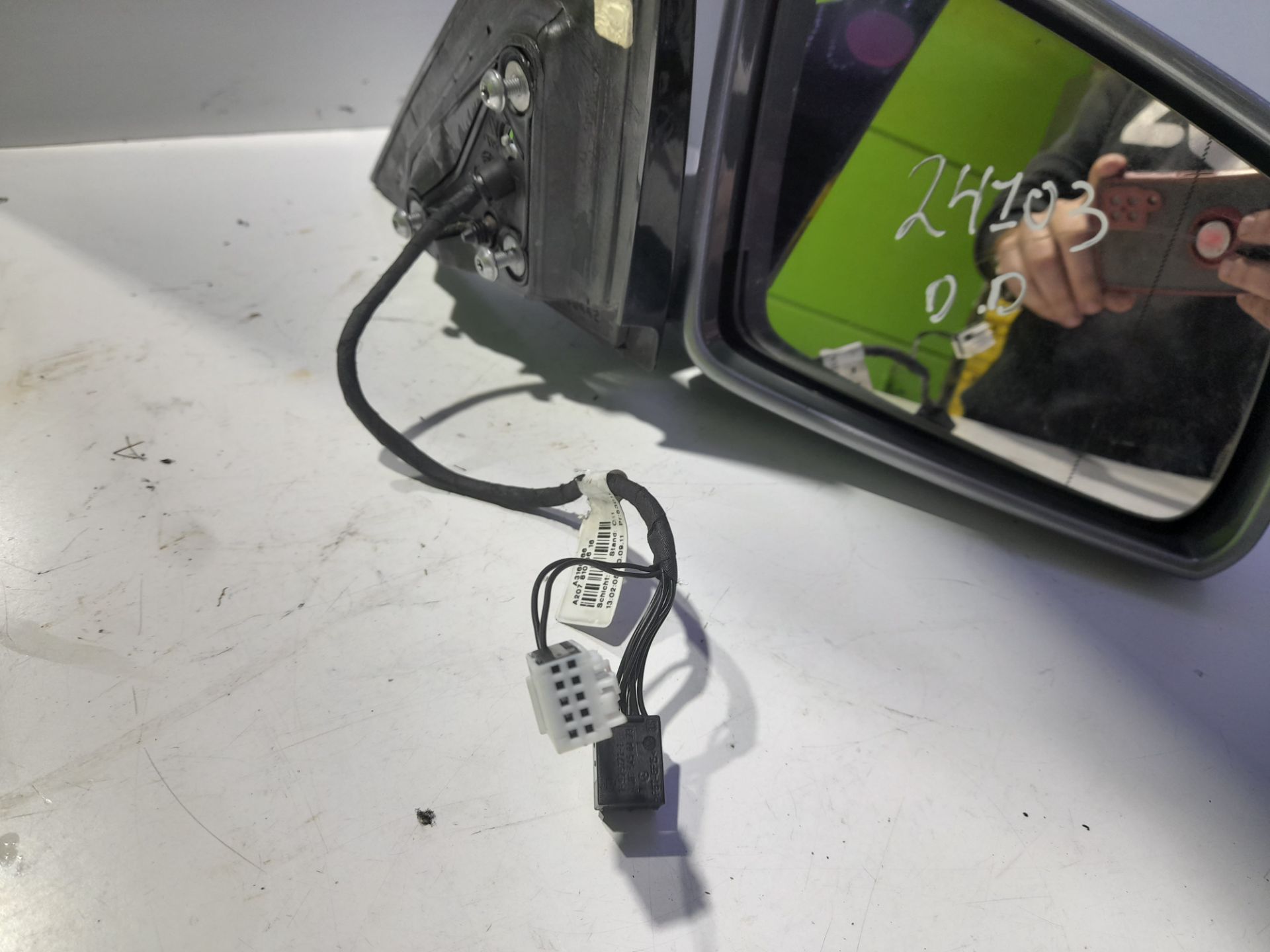 Retrovisor derecho mercedes-benz clase e (bm 207) coupe e 350 cdi blueefficiency (207.