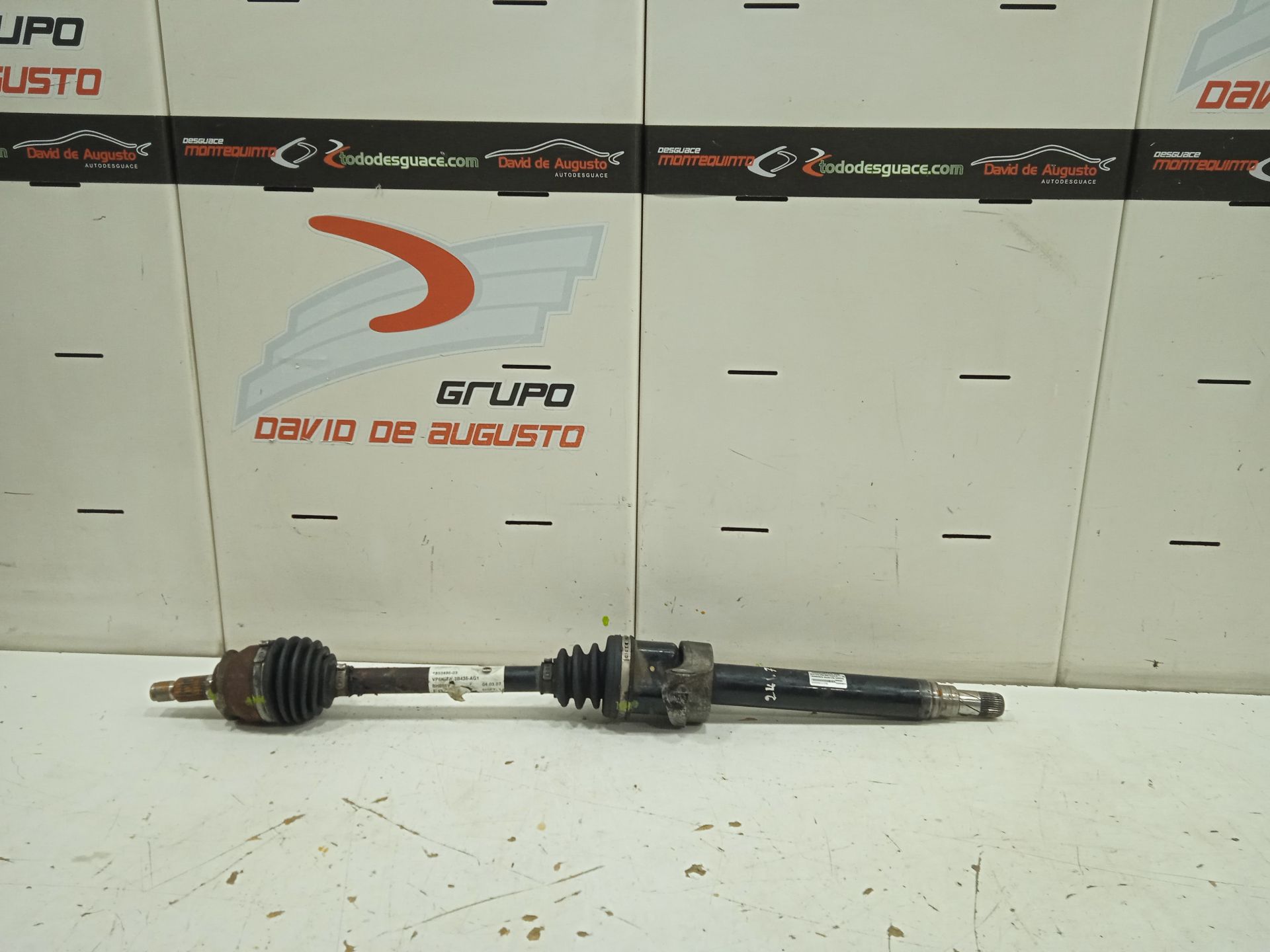 Transmision delantera derecha bmw mini (r50r53) cooper s
