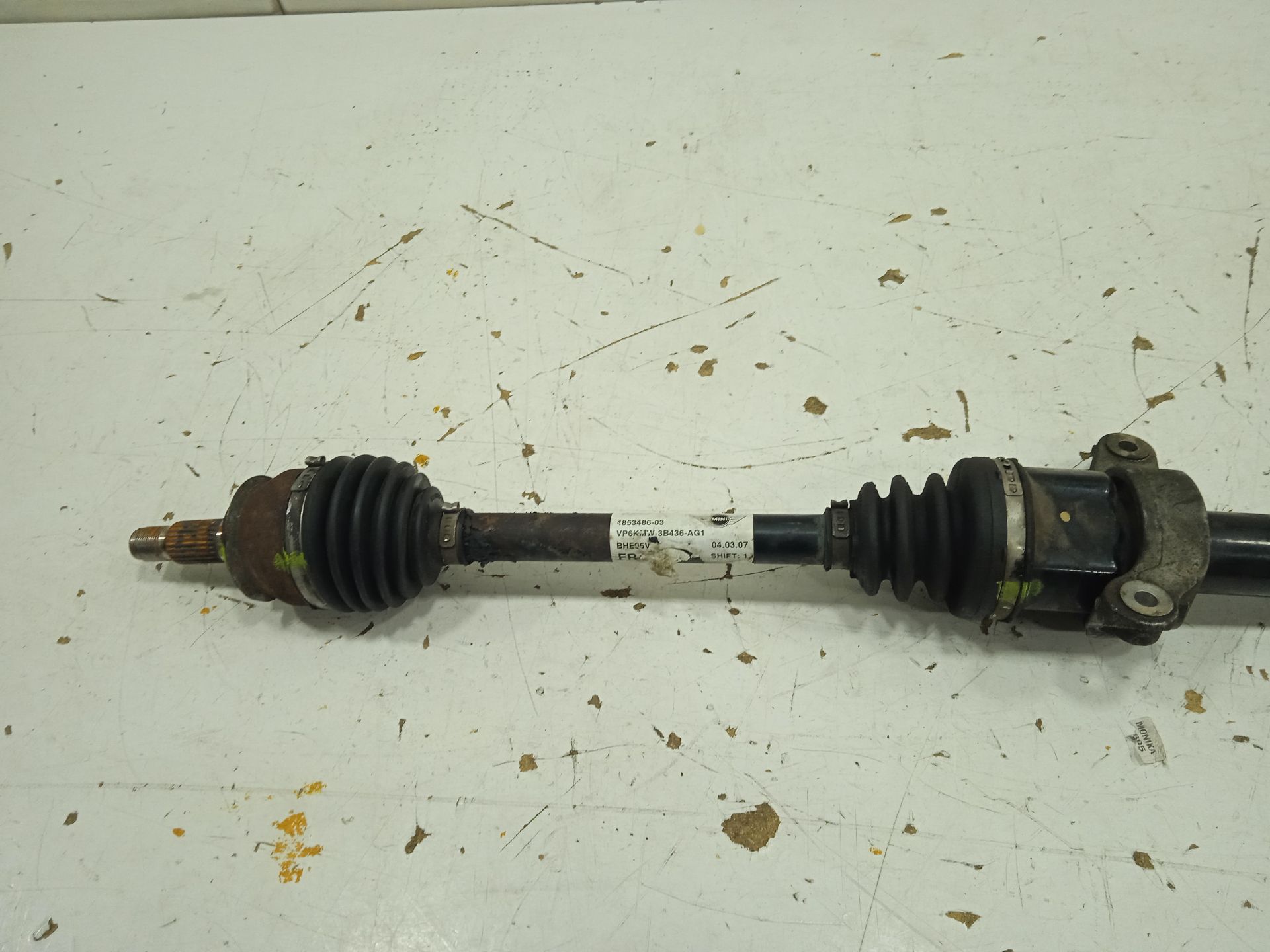 Transmision delantera derecha bmw mini (r50r53) cooper s
